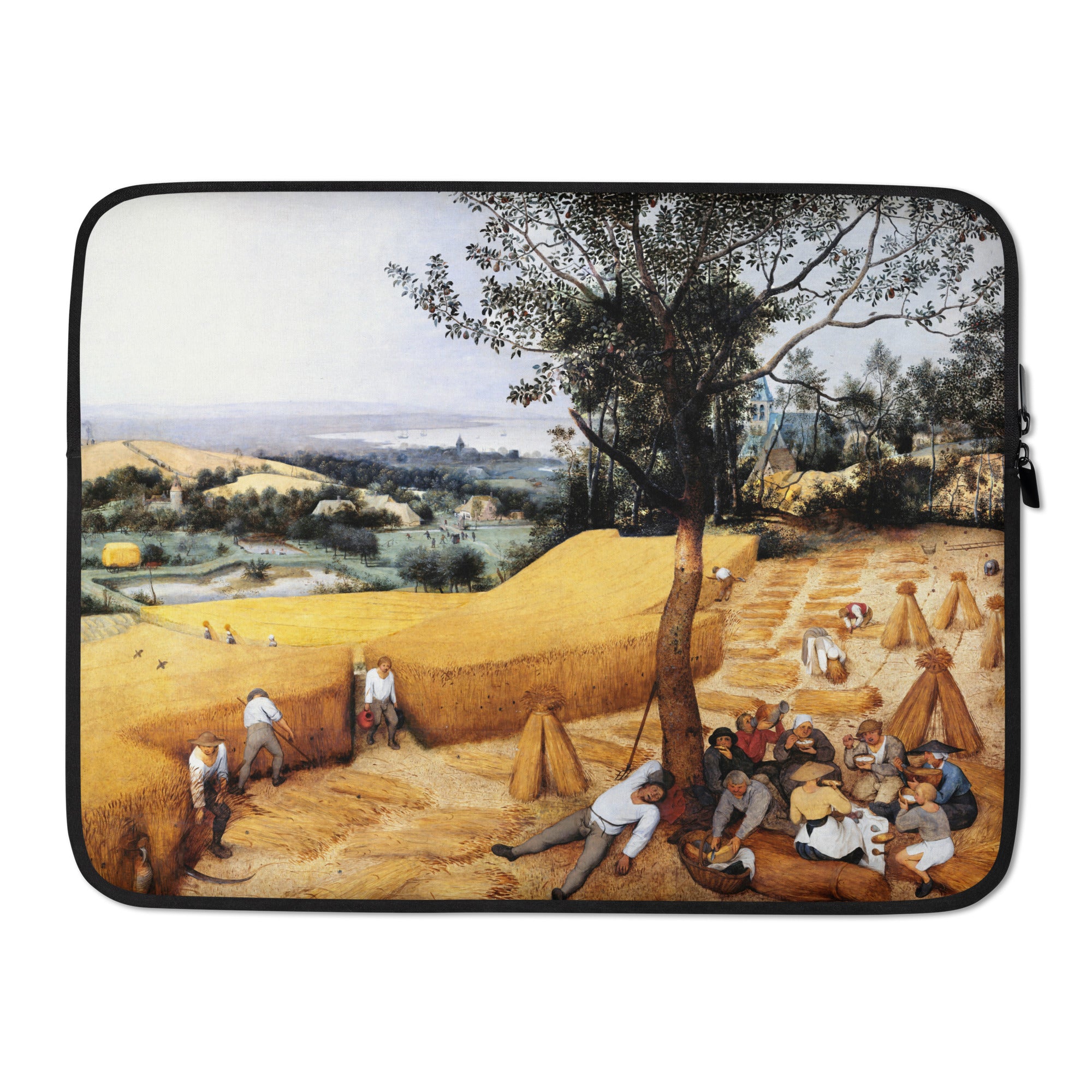 Laptop Sleeve-Pieter Bruegel the Elder-The Harvesters