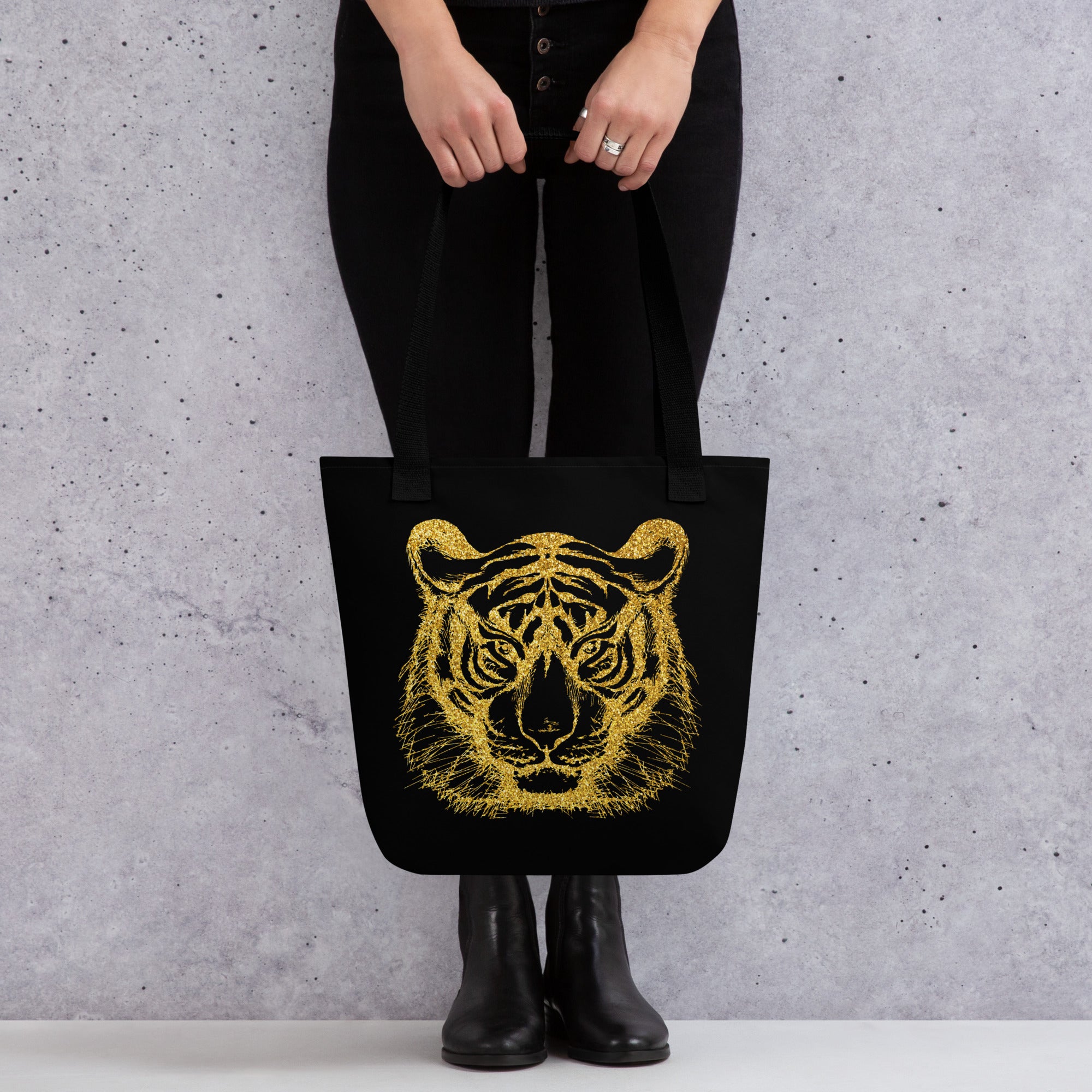 Tote bag- Tiger Black