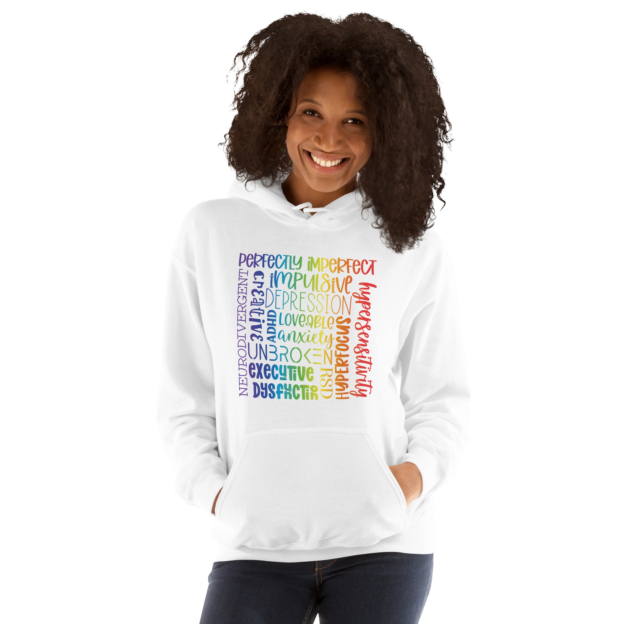 Unisex Hoodie- ADHD- Subway Art