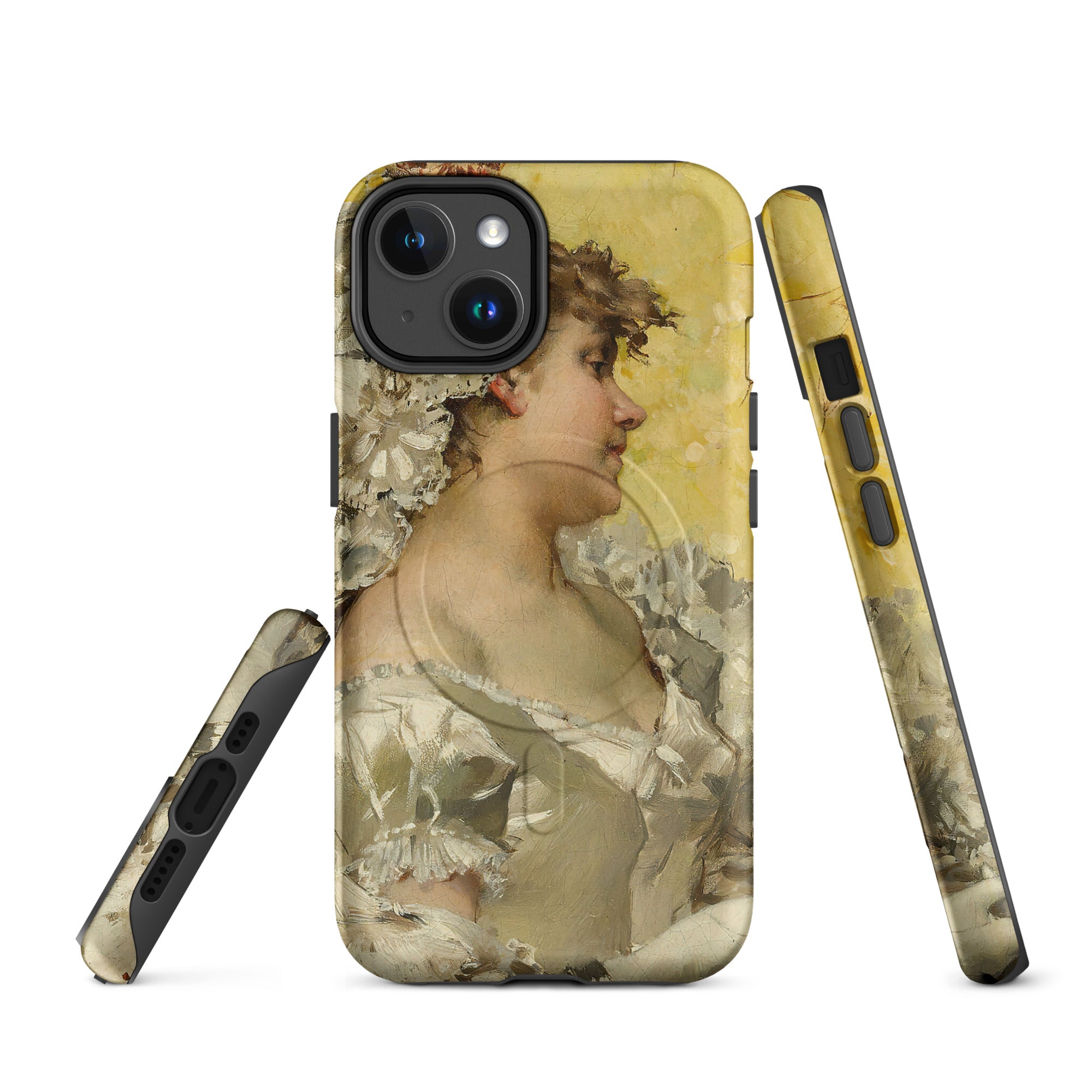 MagSafe® Tough case for iPhone®-Lady in White