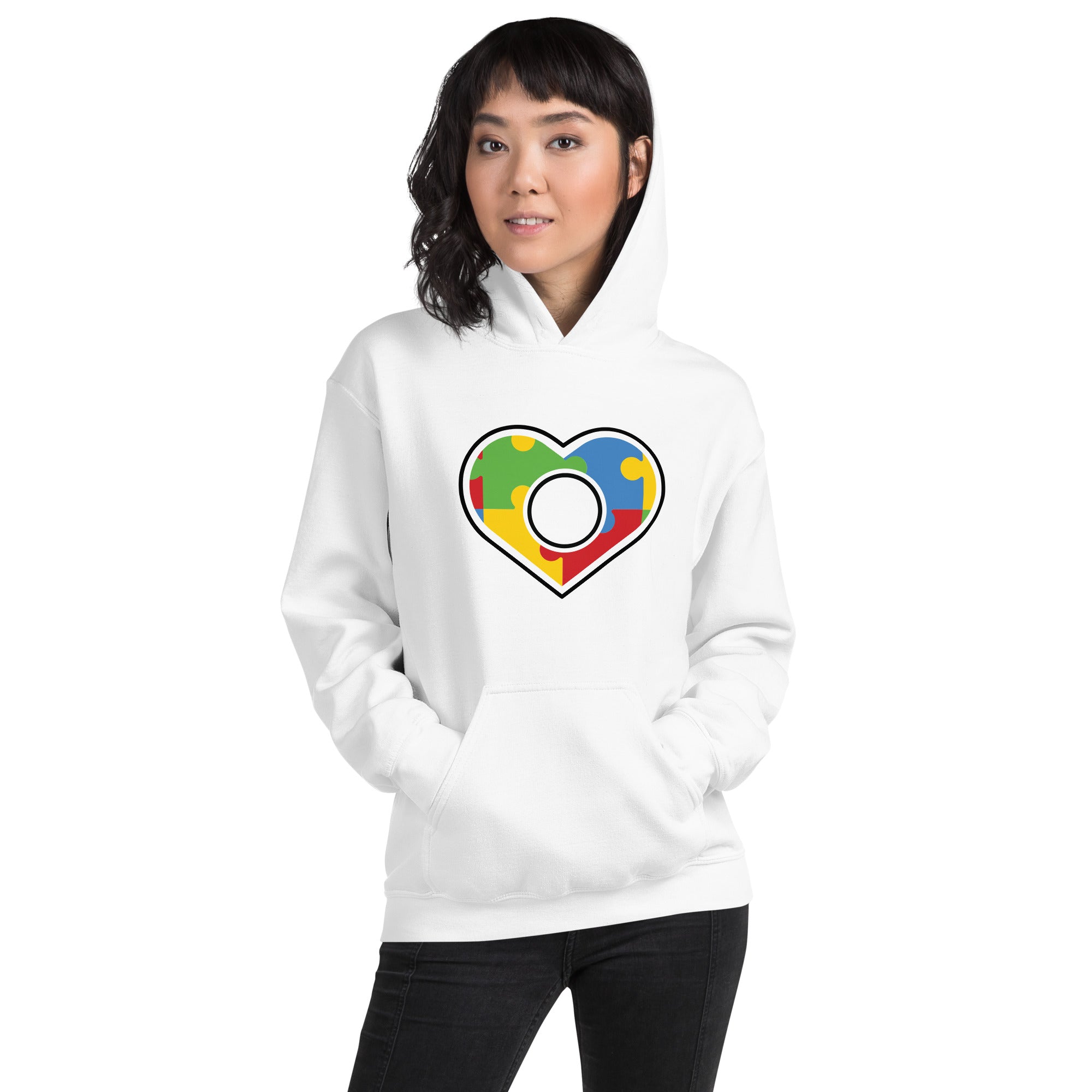 Unisex Hoodie- Heart