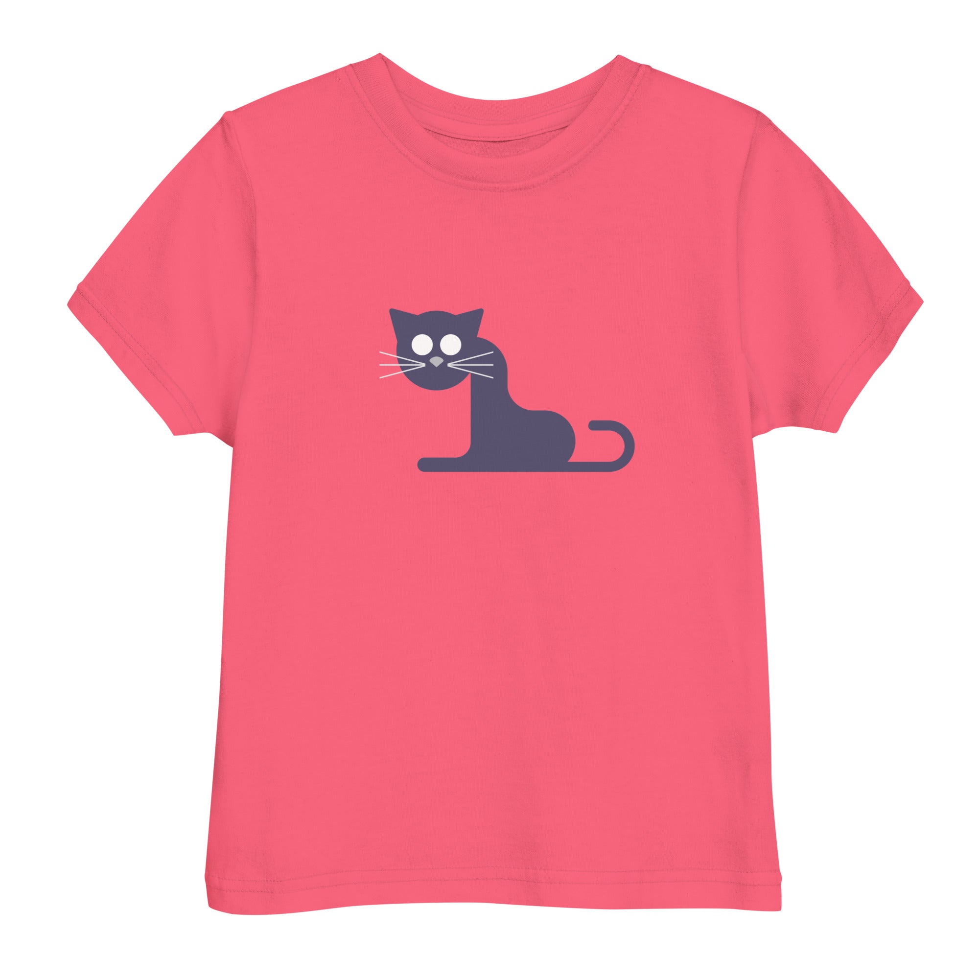 Toddler jersey t-shirt-Kitty