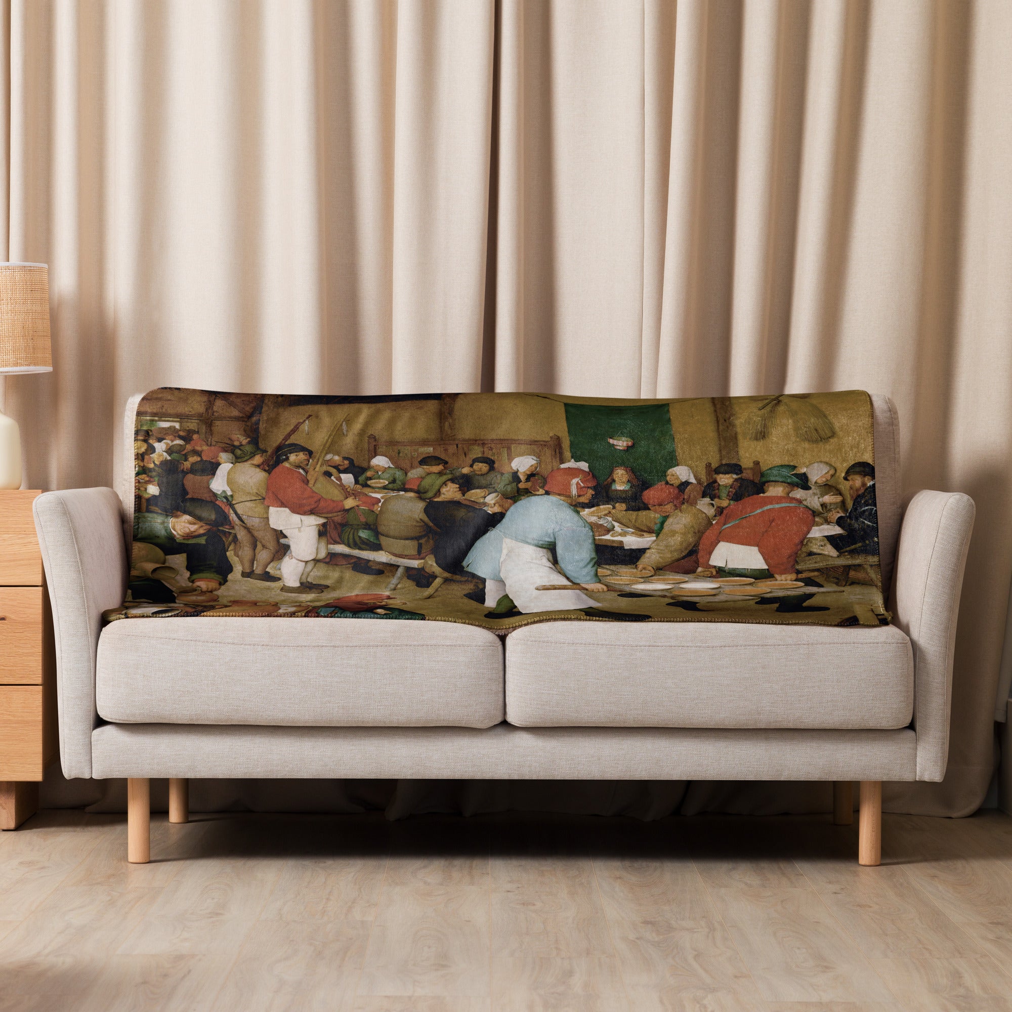 Sherpa blanket-Peasent Wedding