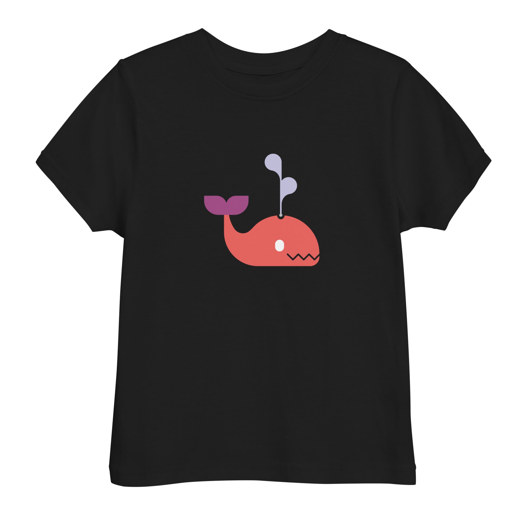 Toddler jersey t-shirt-Whale