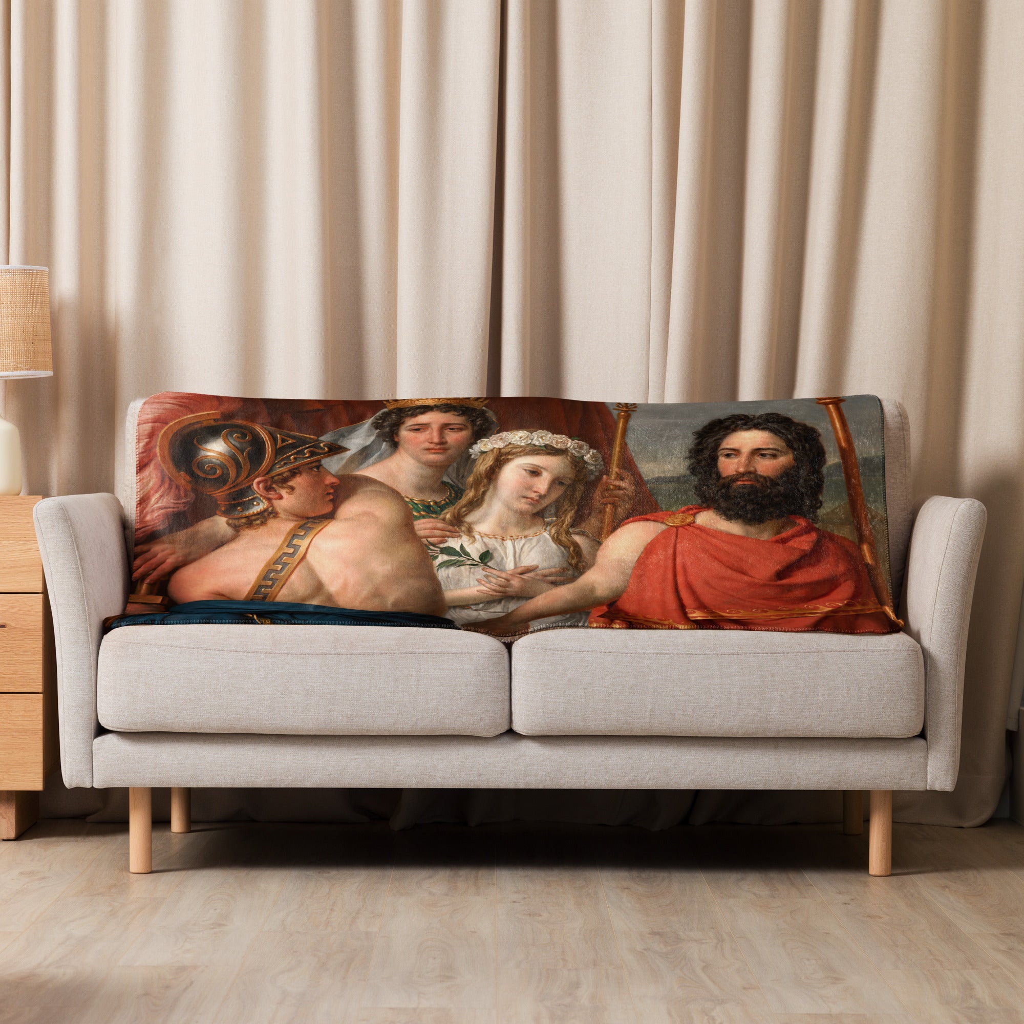 Sherpa blanket-The Anger of Achilles