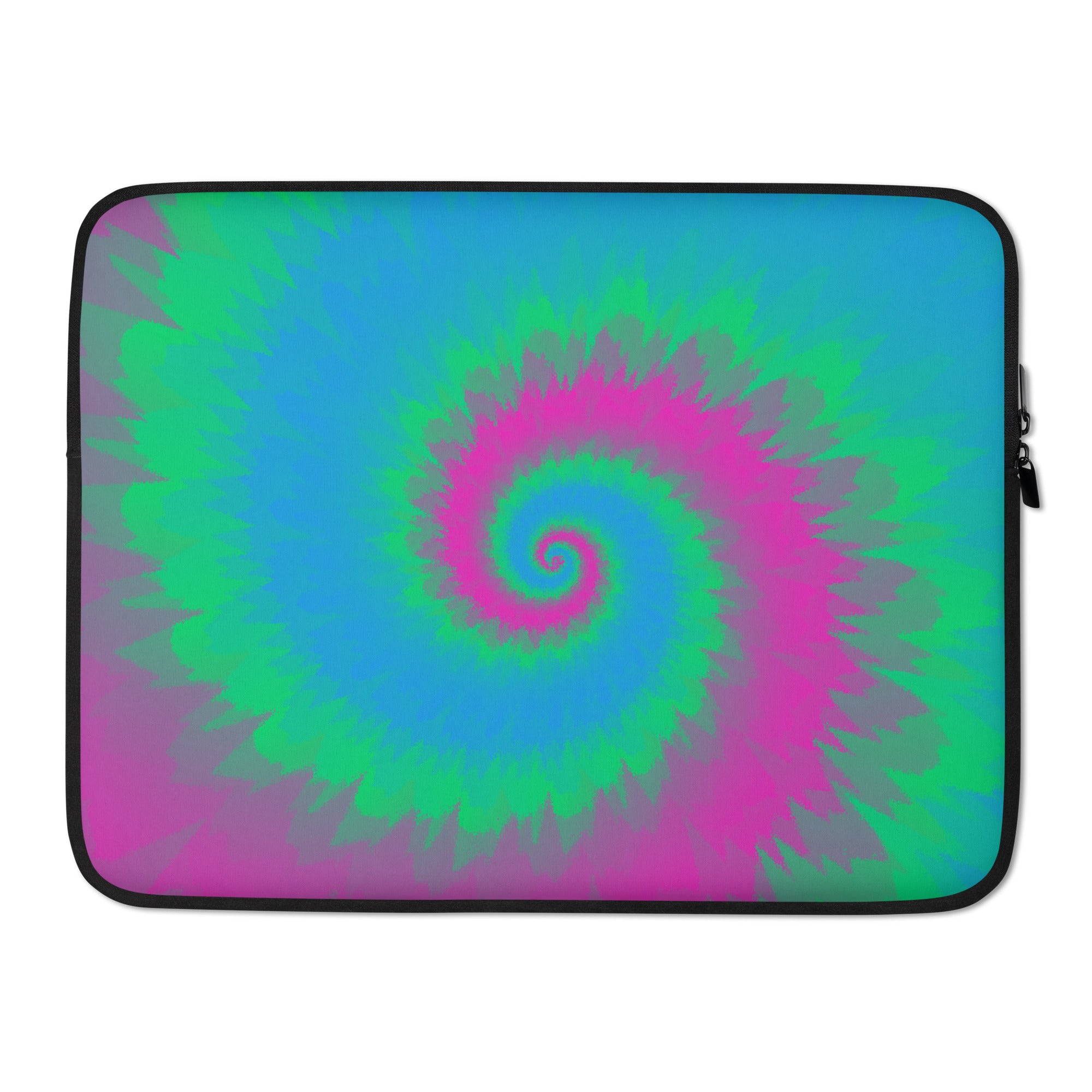 Laptop Sleeve-Tie Dye Spiral-Polysexual