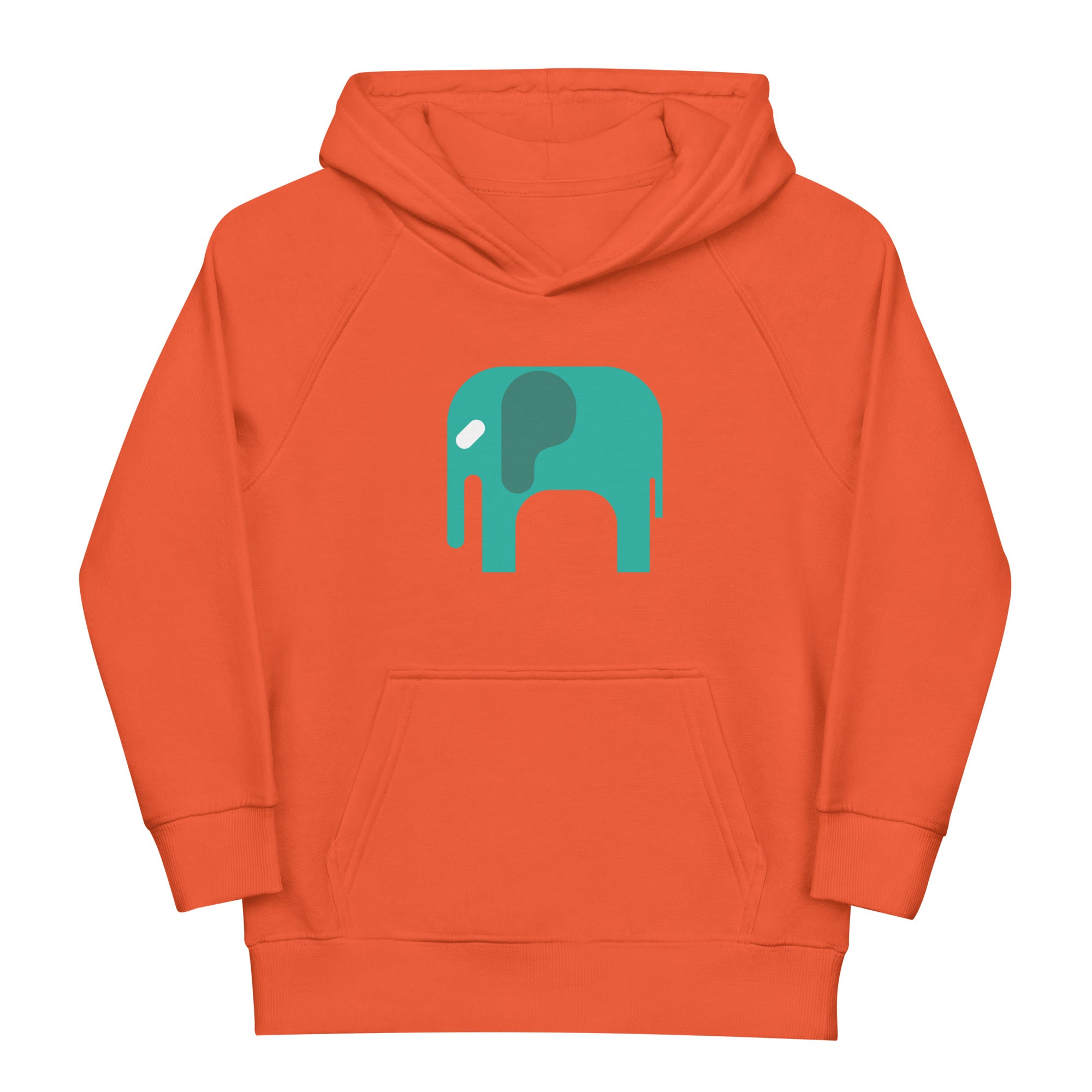 Kids eco hoodie-Elephant