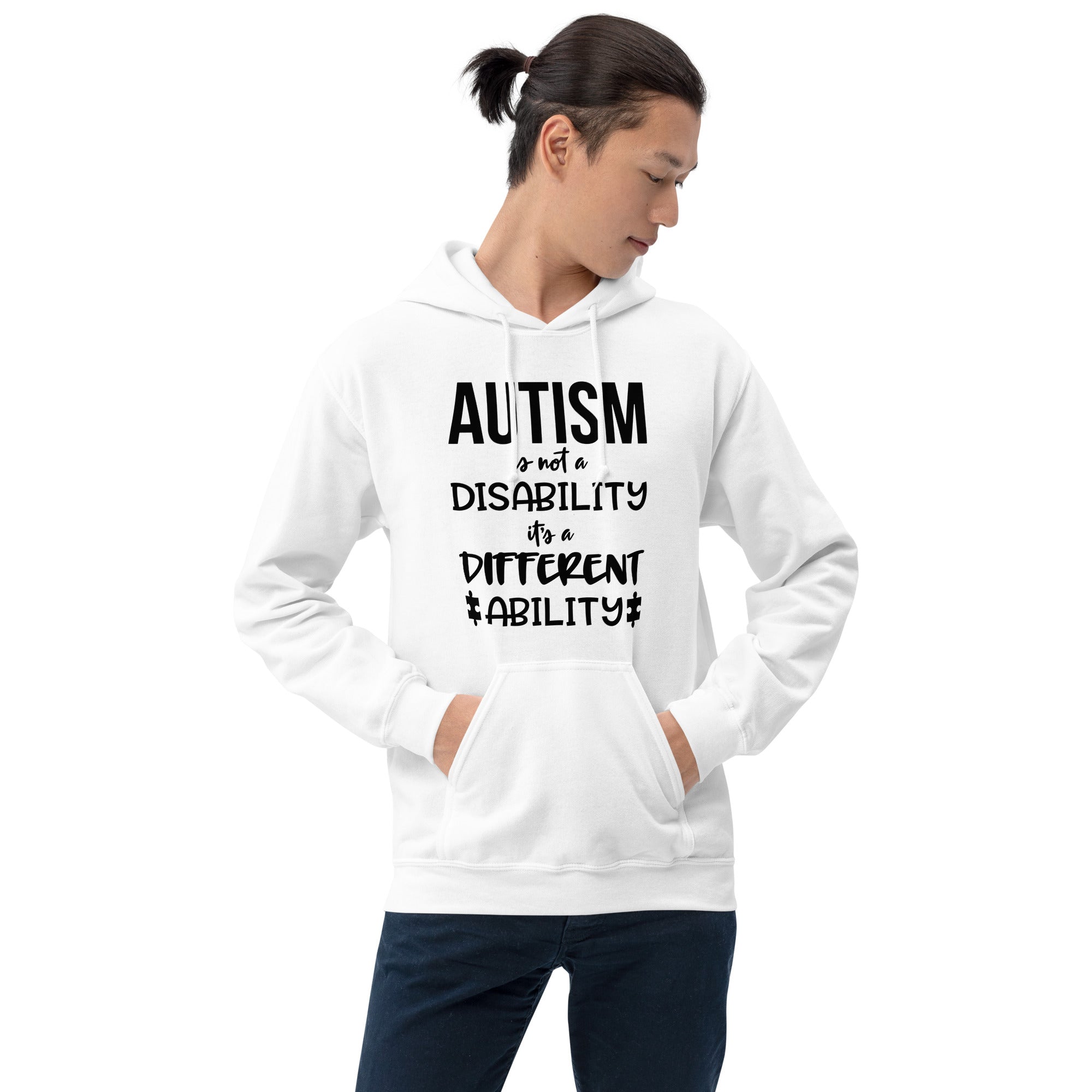 Unisex Hoodie- Autism is not a disability