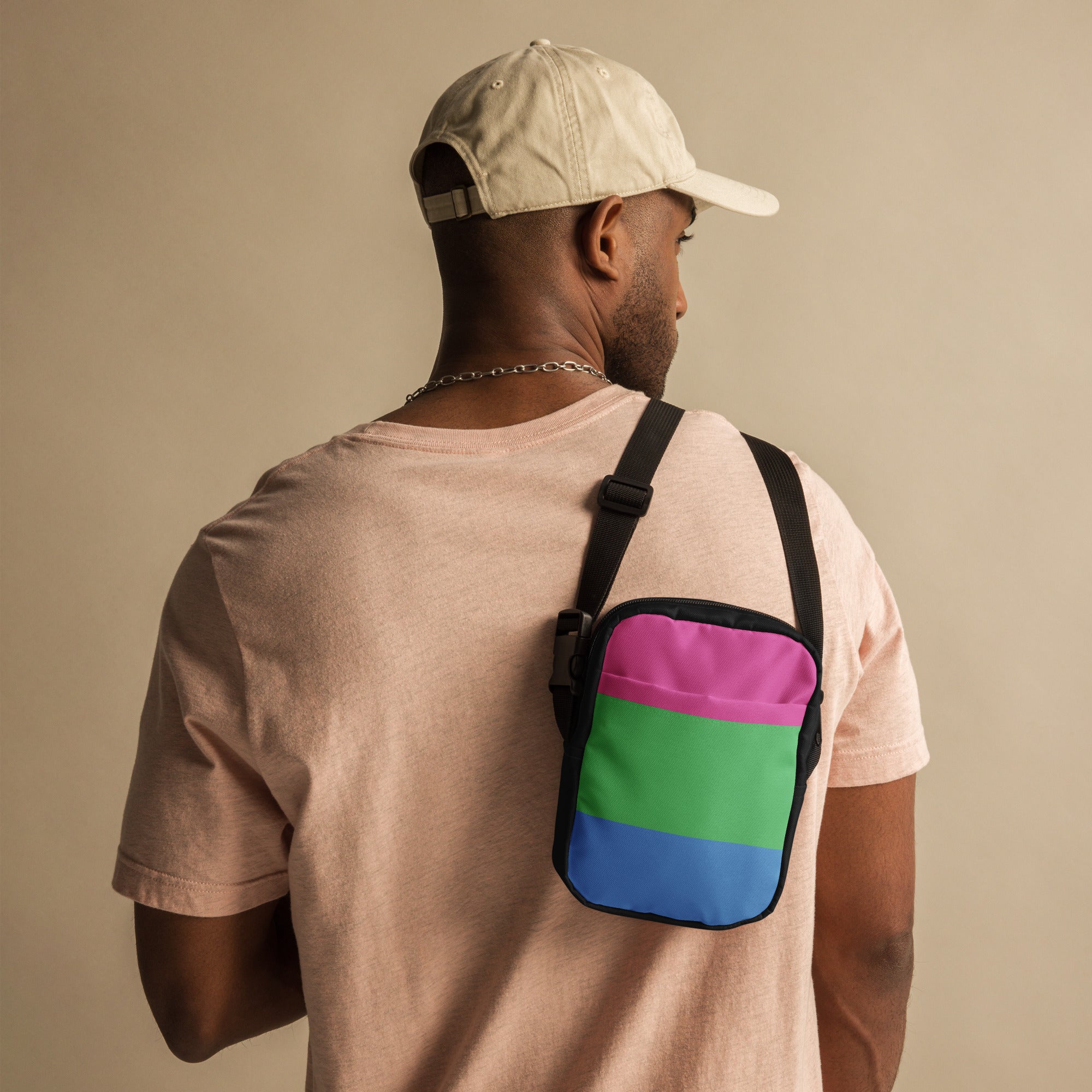 Utility crossbody bag- Polysexual
