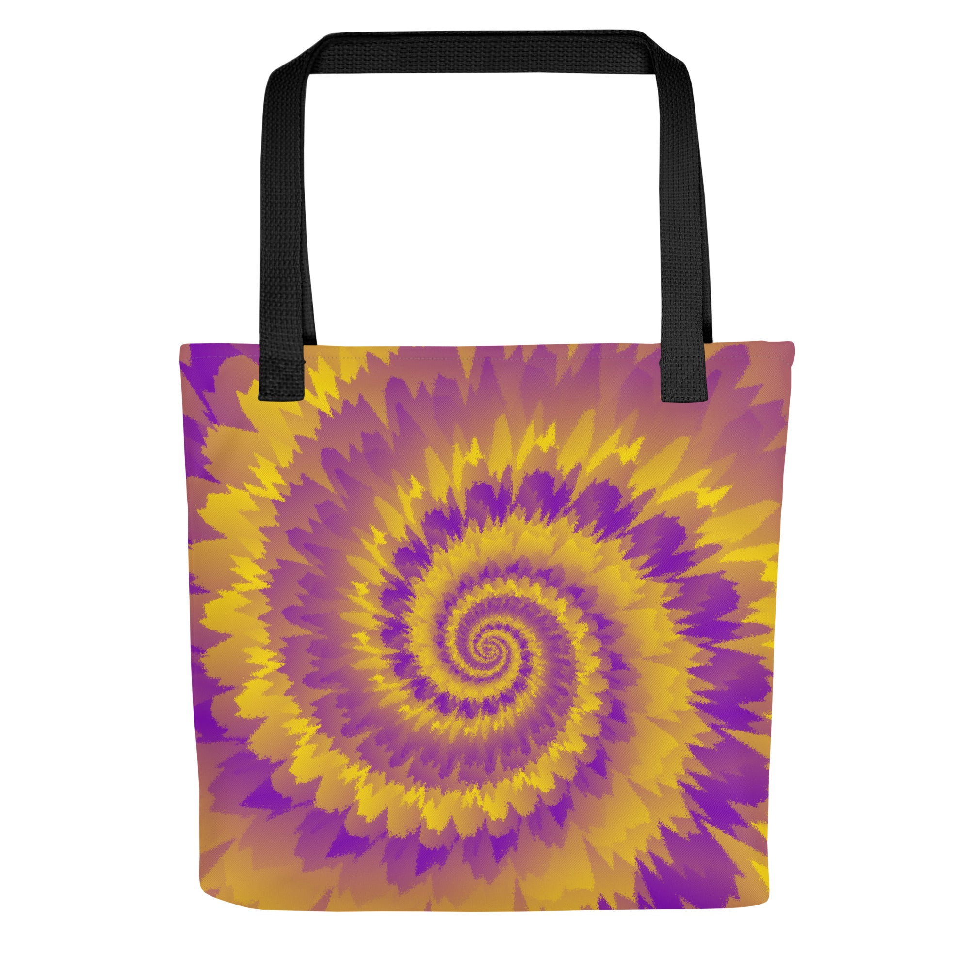 Tote bag-Tie Dye Spiral - Intersex