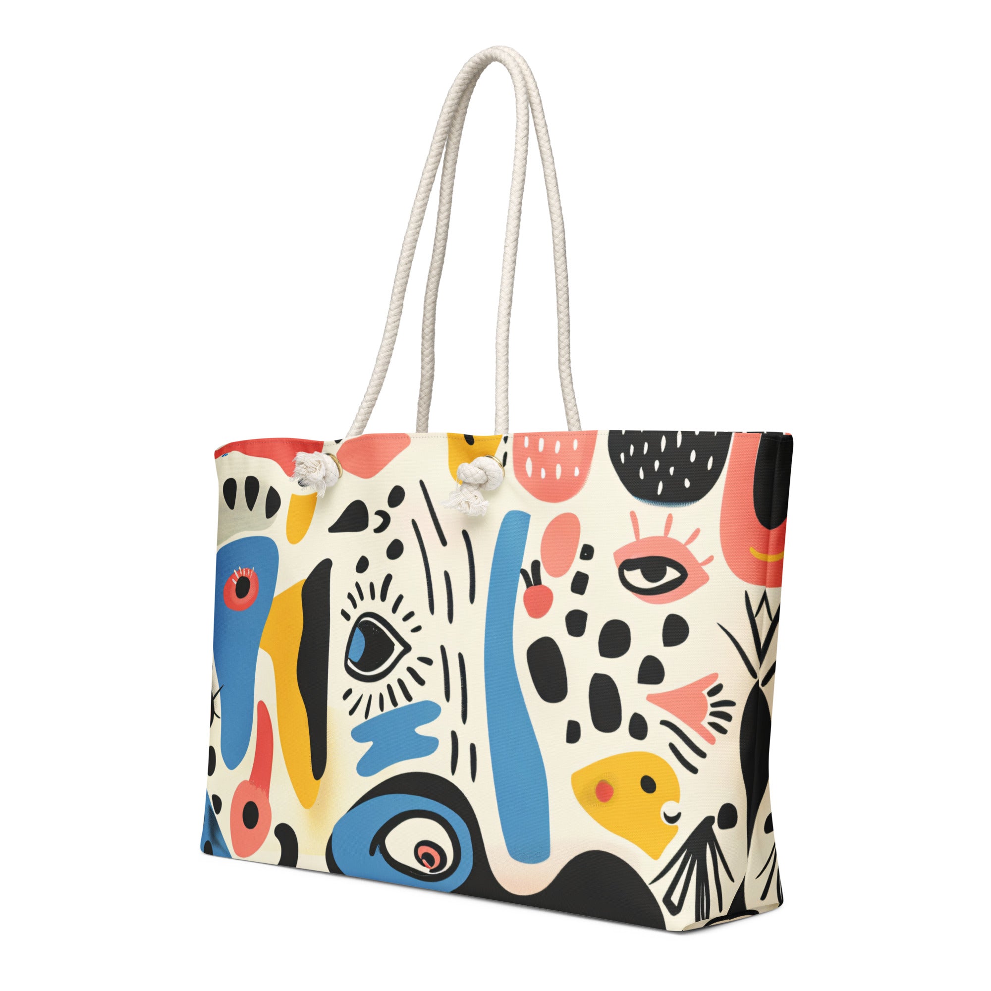 Oversized weekender bag-Doodle art I