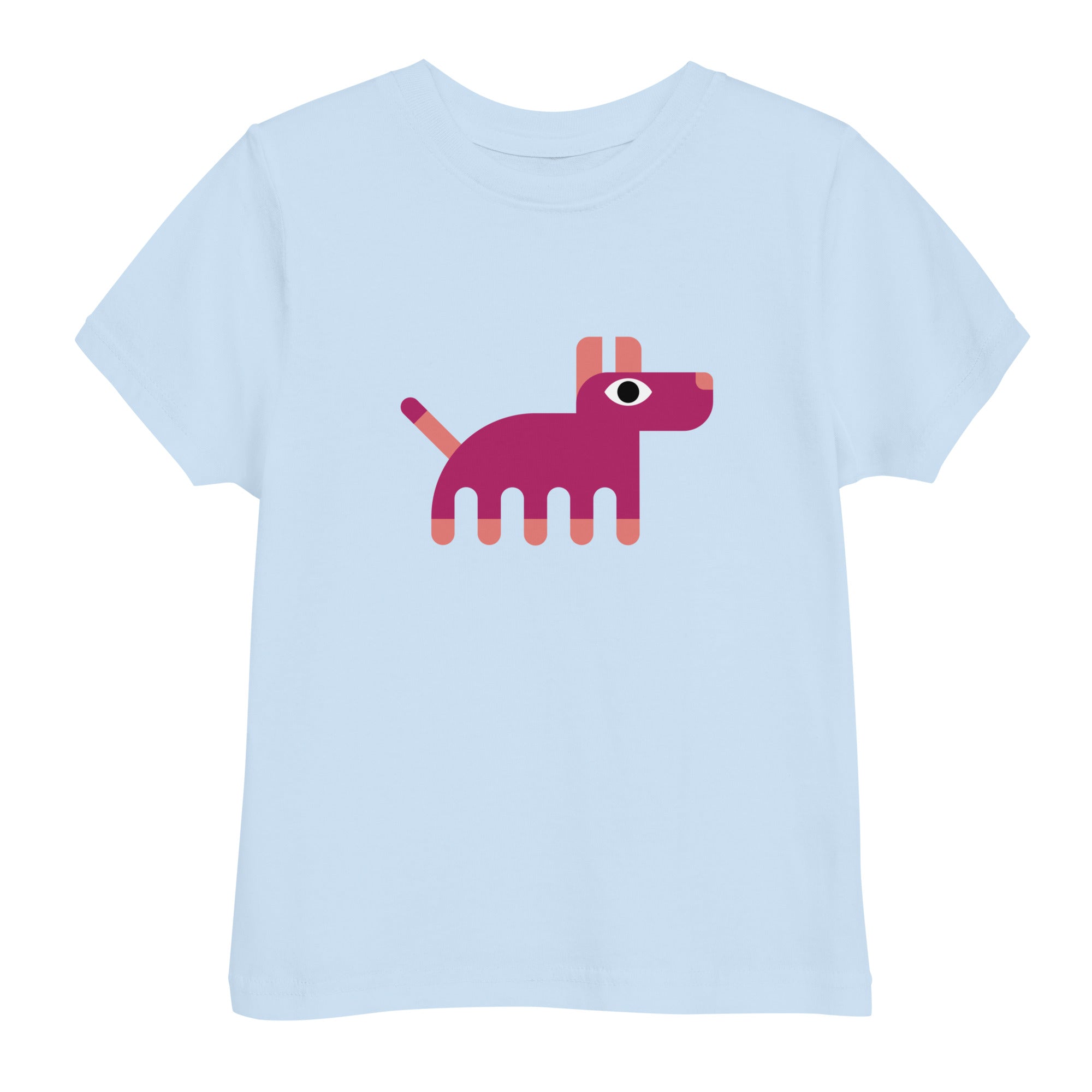 Toddler jersey t-shirt-Doggy