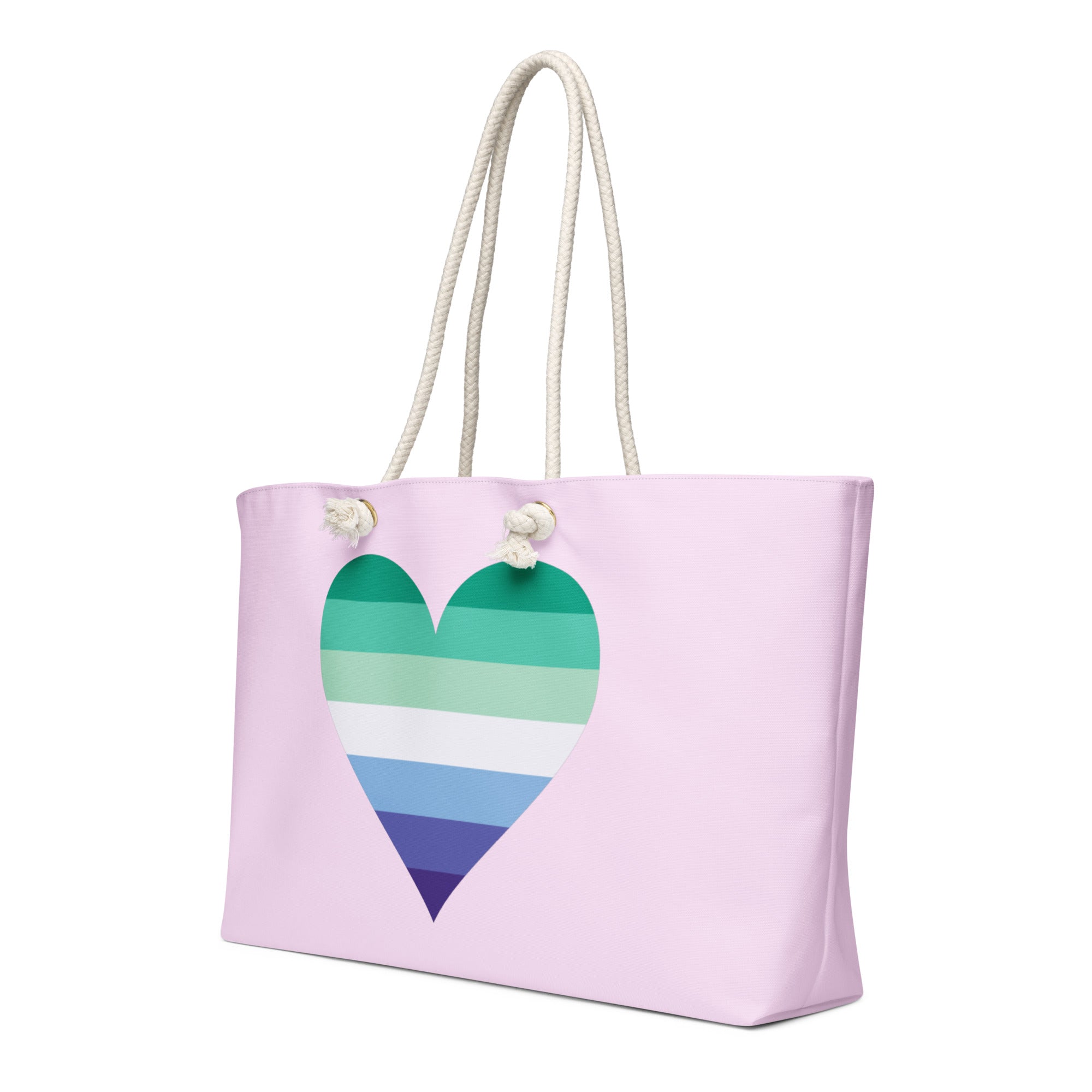 Oversized weekender bag-Gaymen Heart