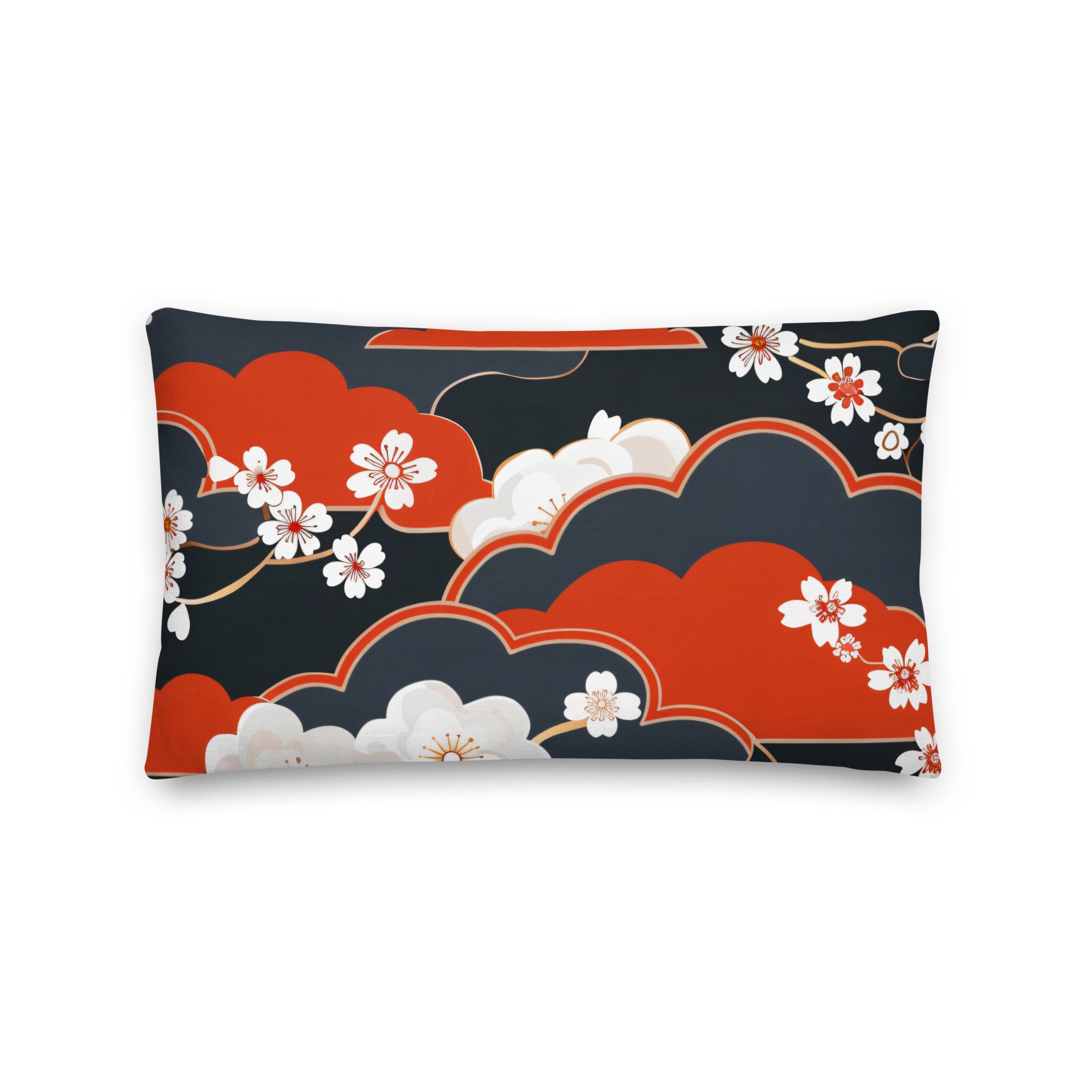 Premium Pillow-Traditional Japanese Arts V