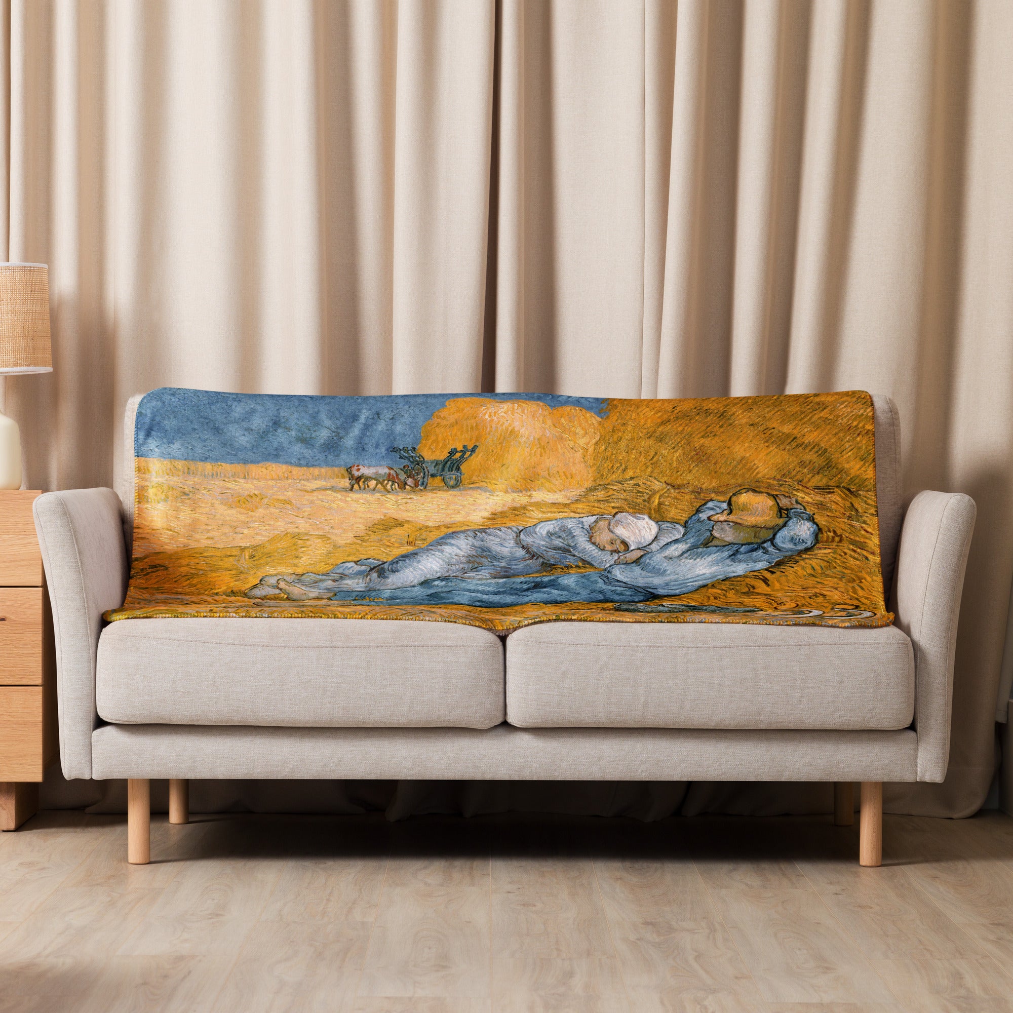 Sherpa blanket-Noon Rest from Work