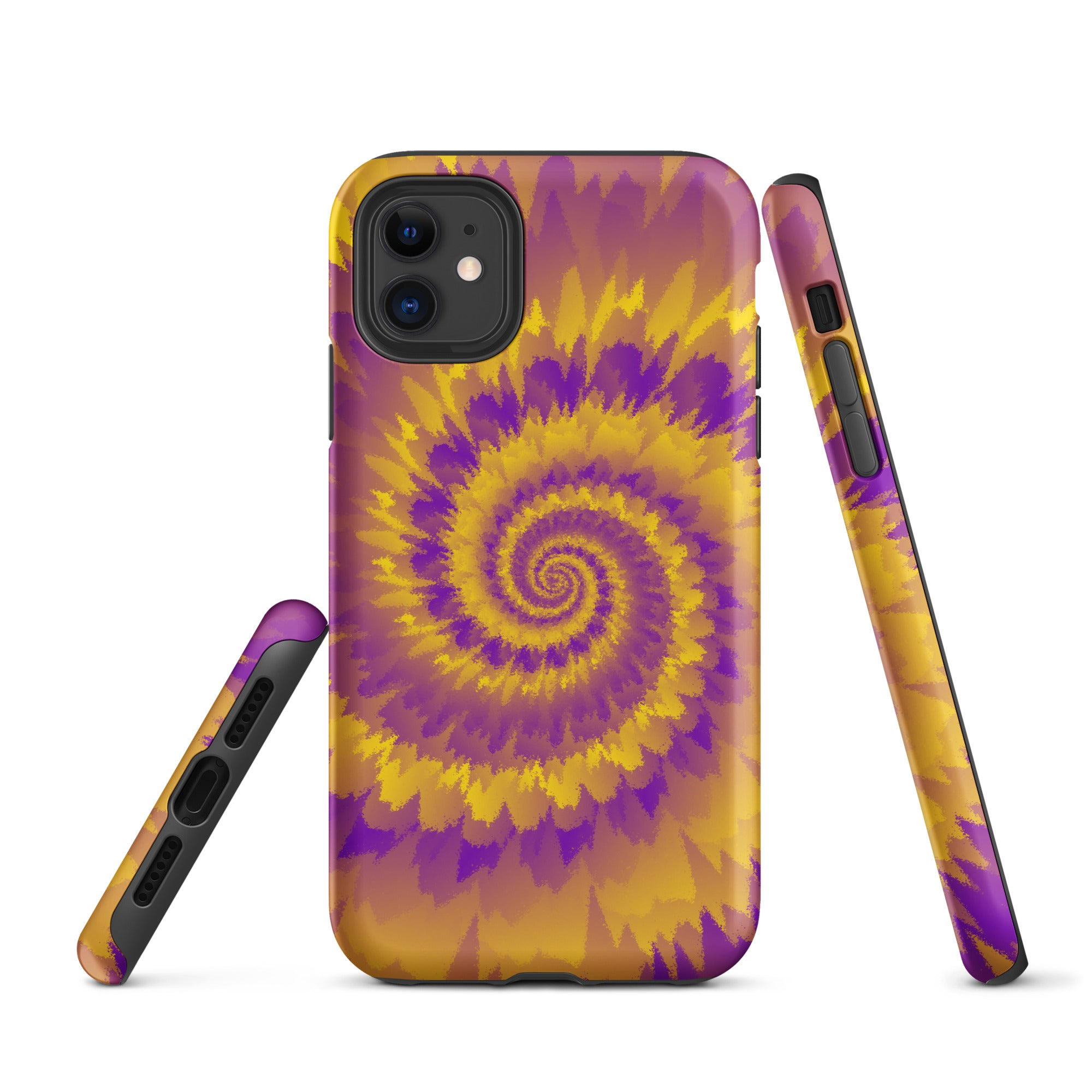 Tough Case for iPhone®-Tie Dye Spiral - Intersex