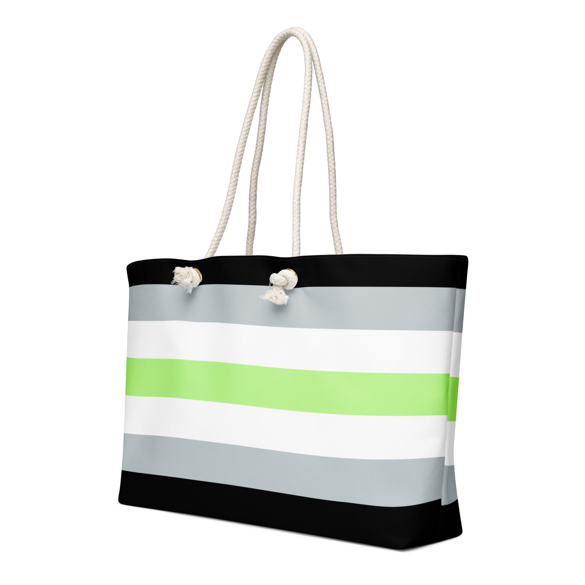 Oversized weekender bag-Agender Flag
