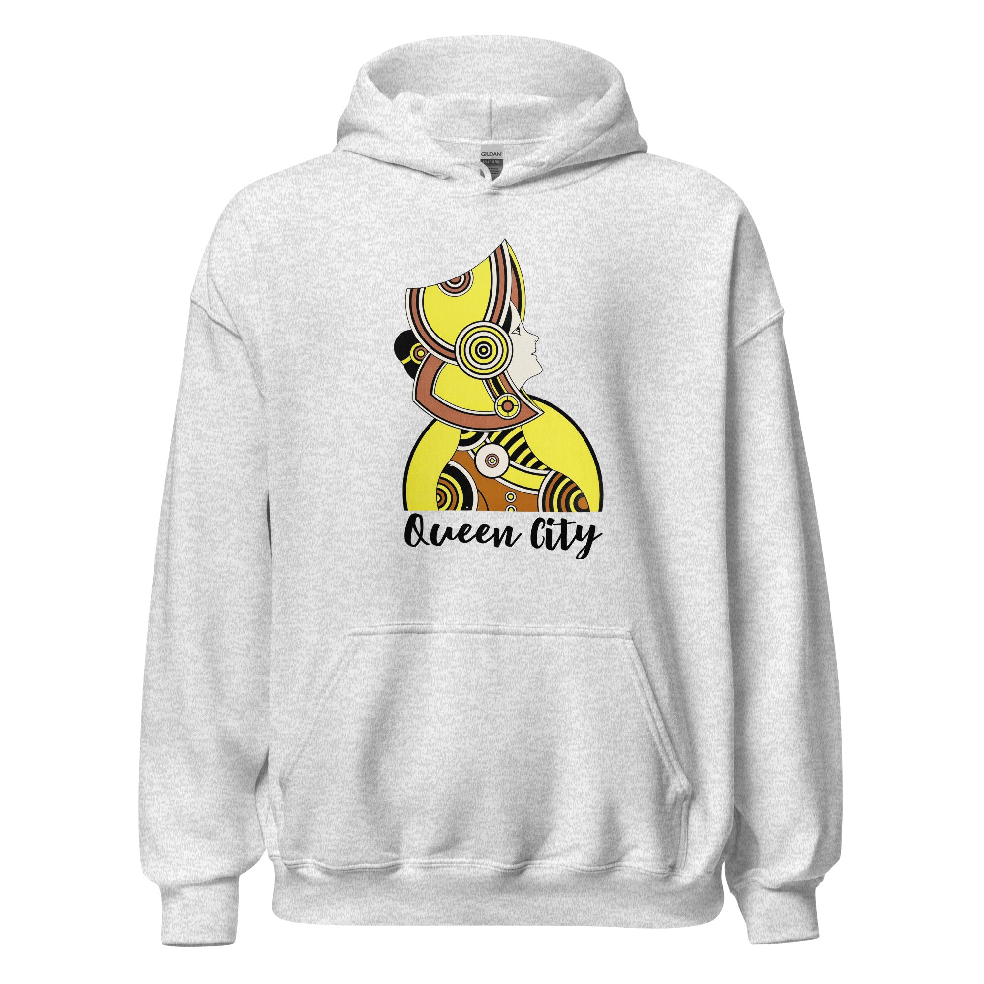 Unisex Hoodie-Queen City I