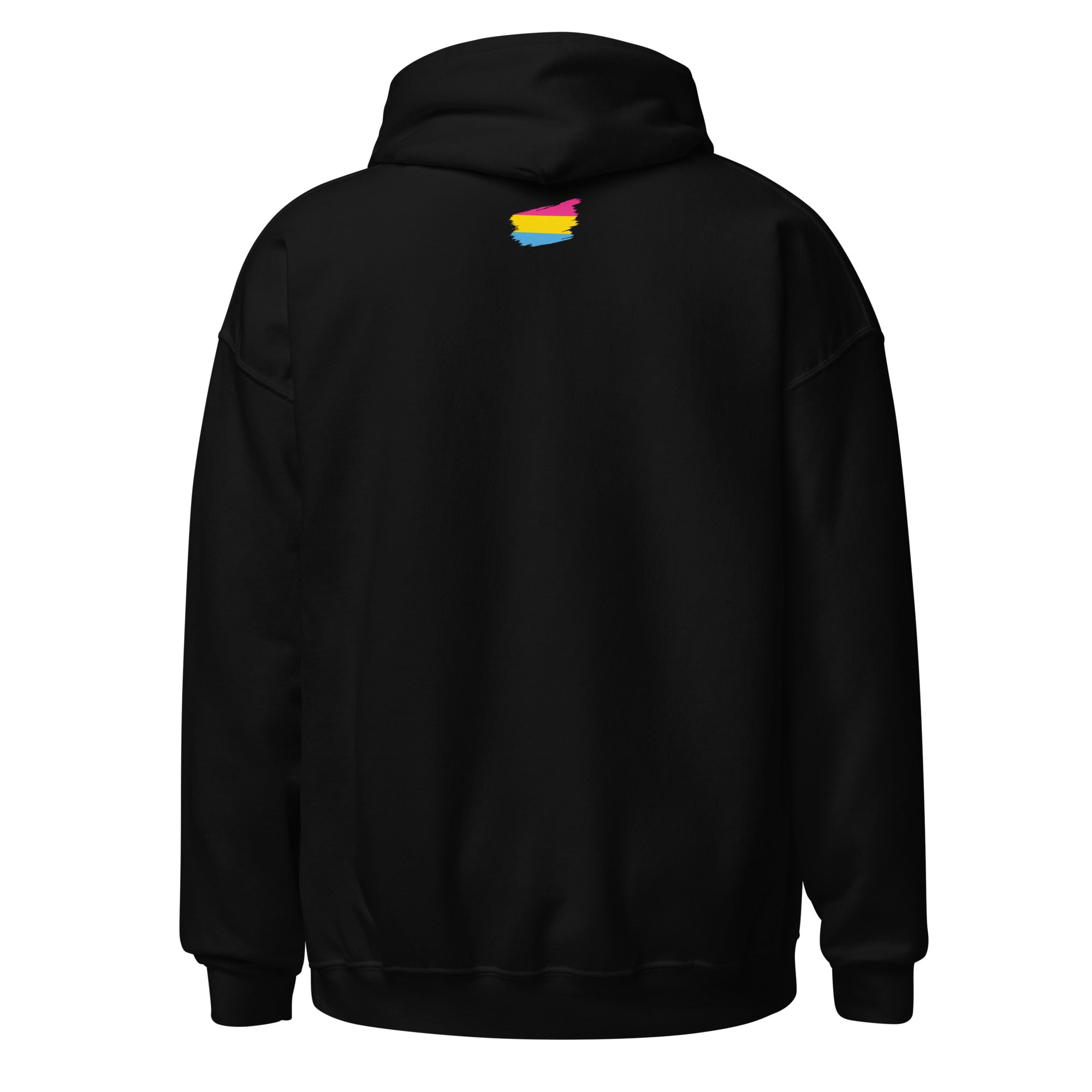 Unisex Hoodie-Pansexual Grunge Flag