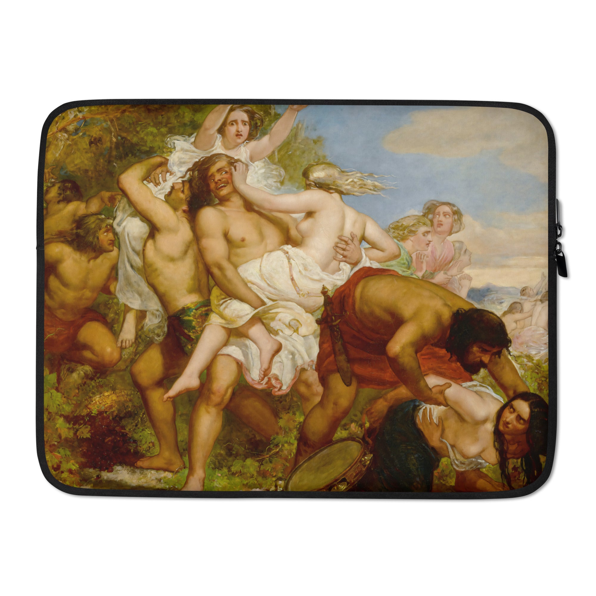 Laptop Sleeve-John Everett Millais-The Tribe of Benjamin Seizing the Daughters of Shiloh in the Vineyards