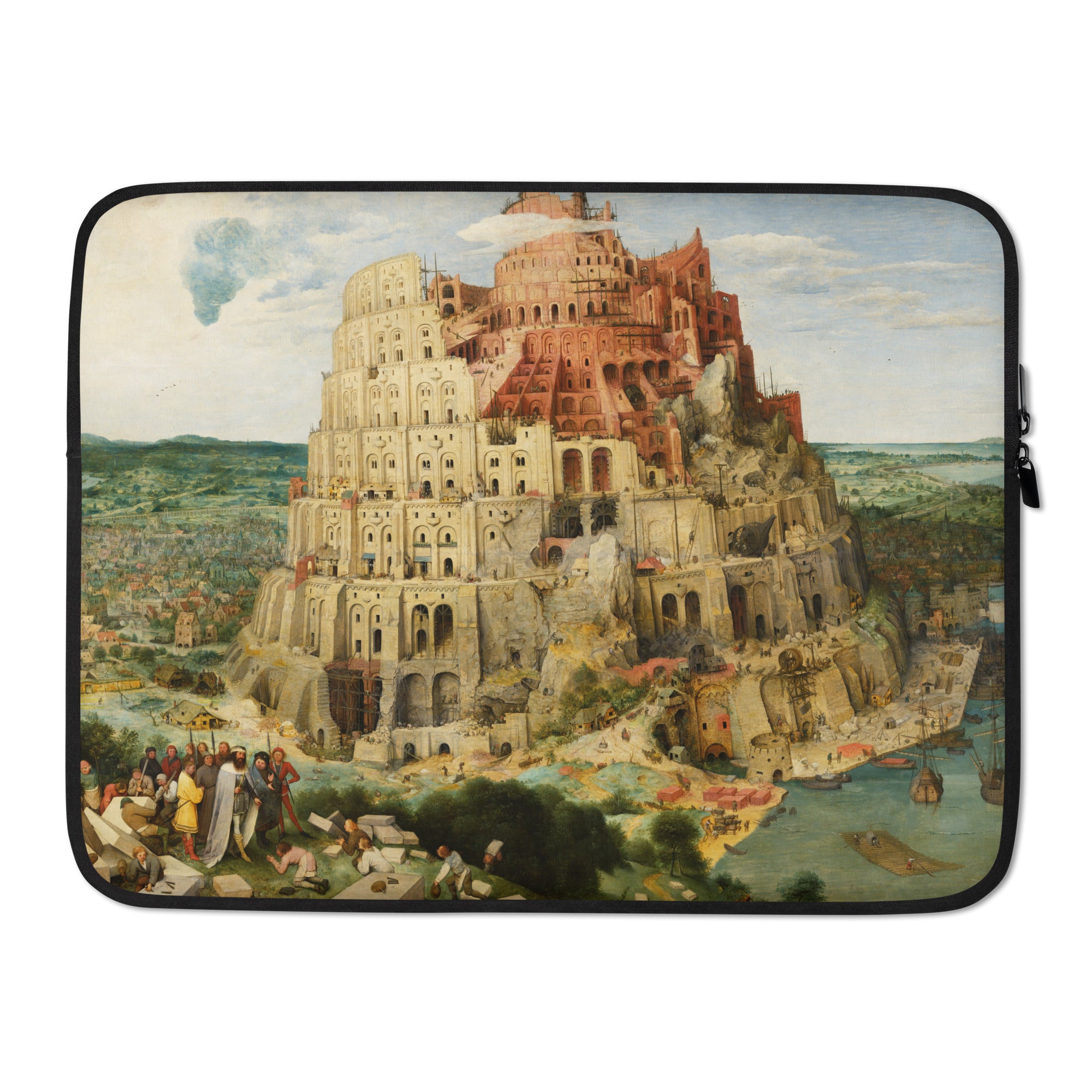 Laptop Sleeve-Pieter Bruegel the Elder-The Tower of Babel