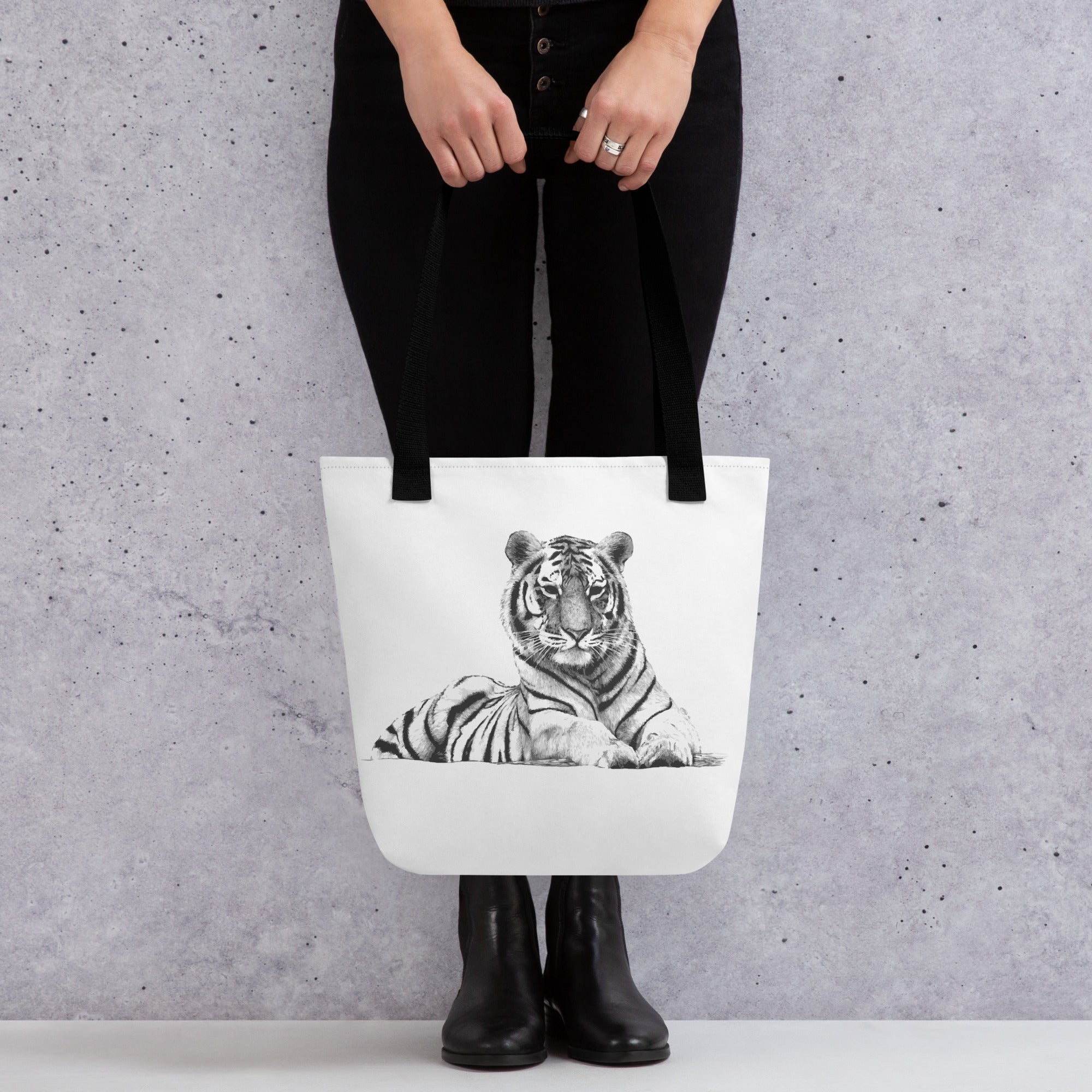 Tote bag- Tiger Mono