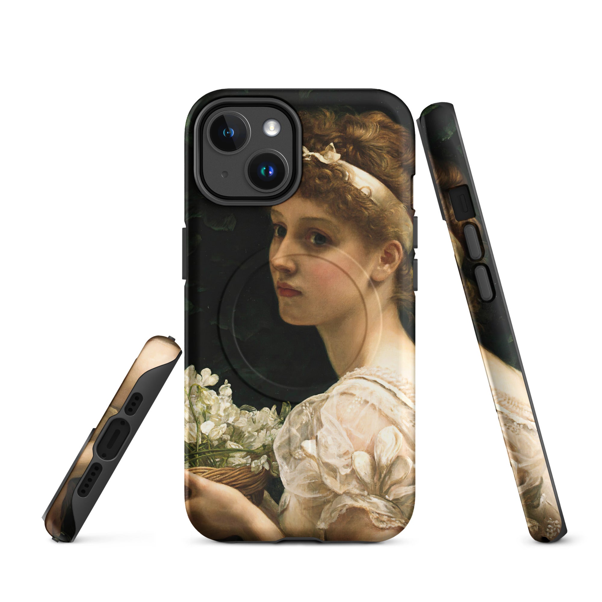 MagSafe® Tough case for iPhone®-Pea Blossoms