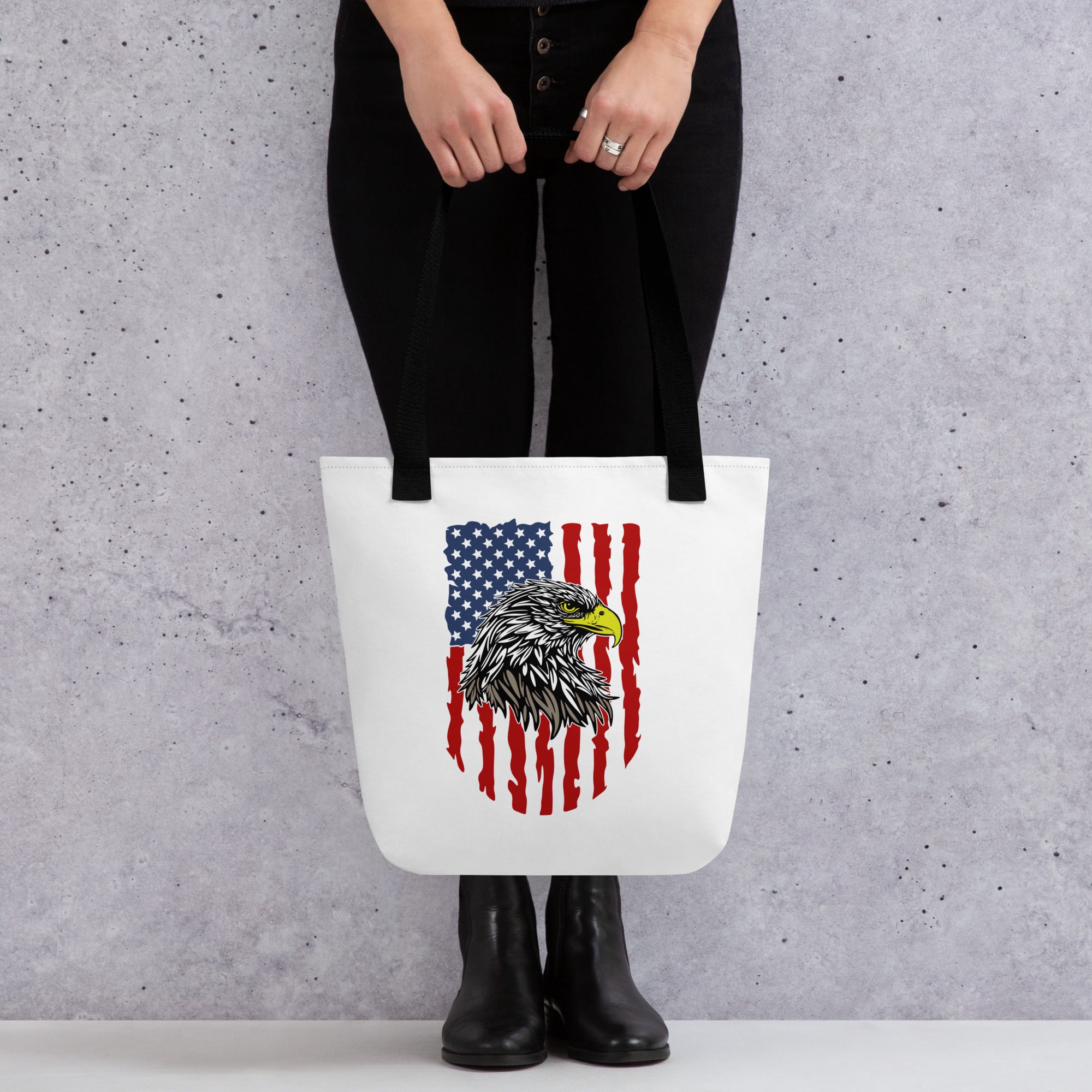 Tote bag- Eagle 4th of July
