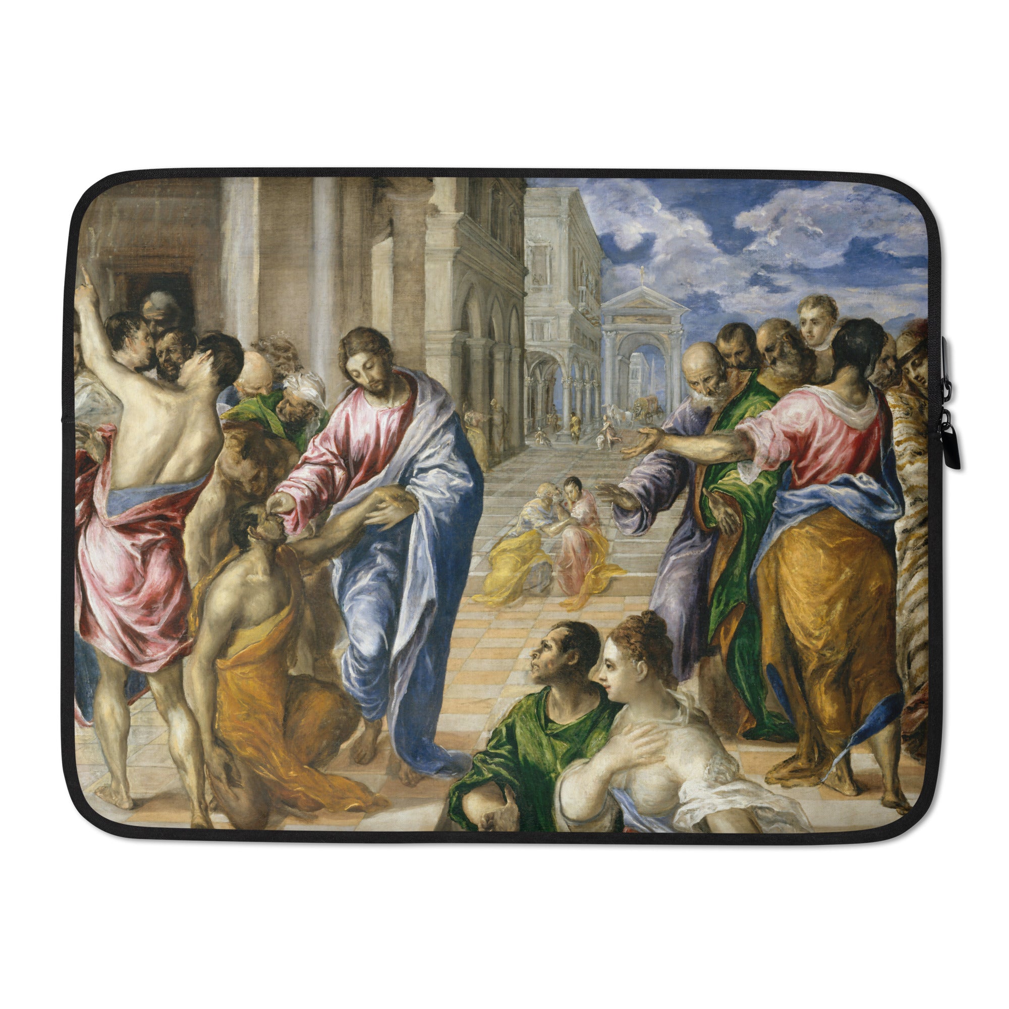Laptop Sleeve-El Greco-Christ Healing the Blind