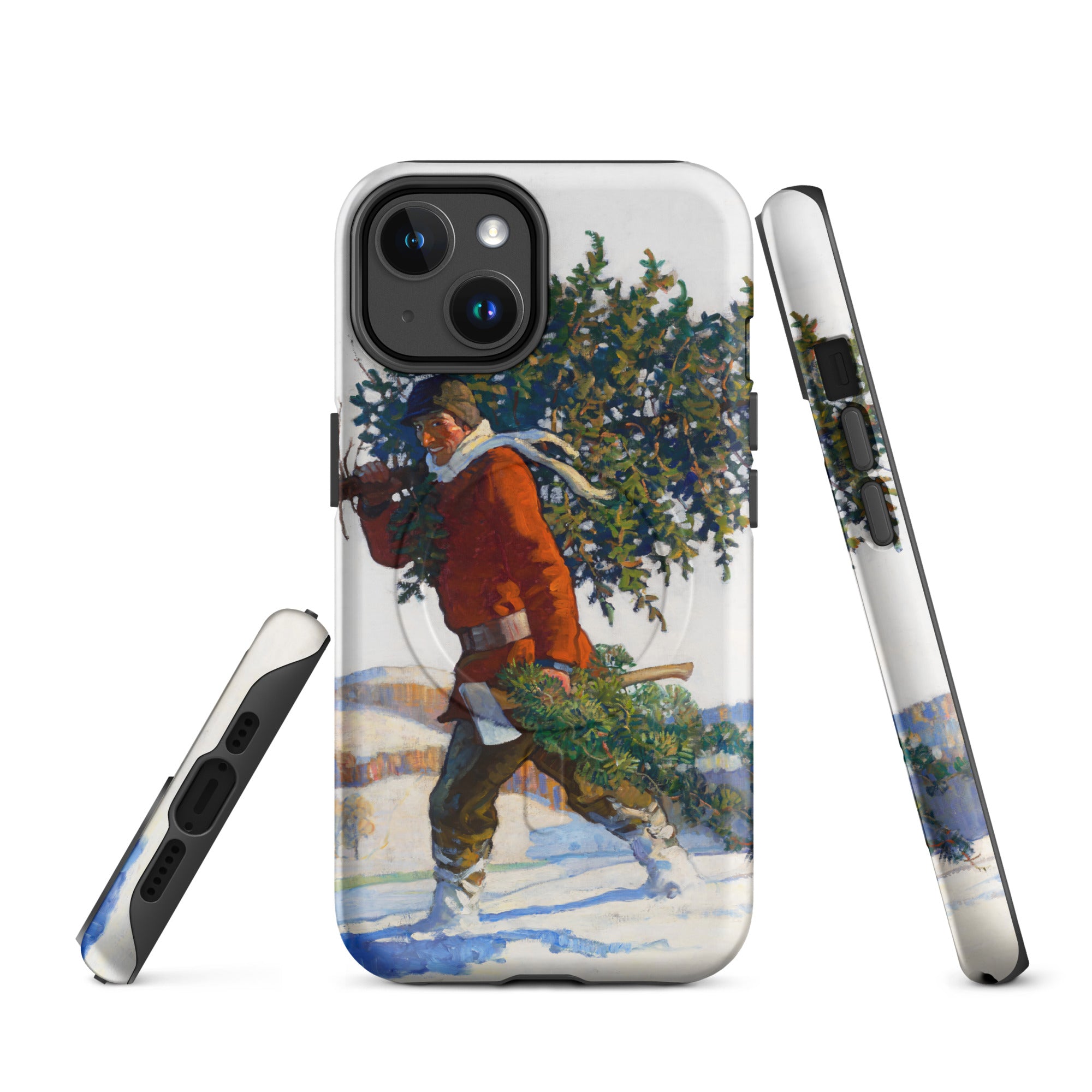 MagSafe® Tough case for iPhone®-Christmas Tree