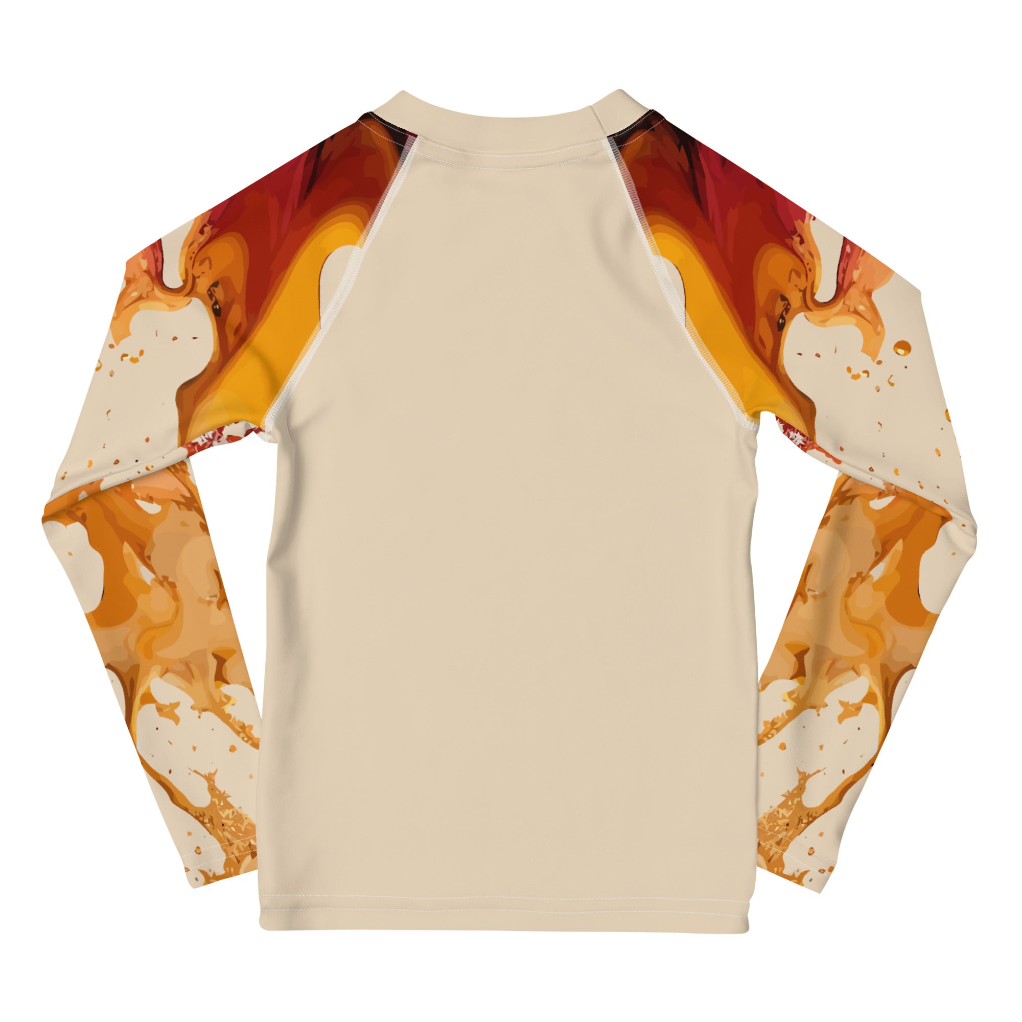 Kids Rash Guard-Ink Pattern II