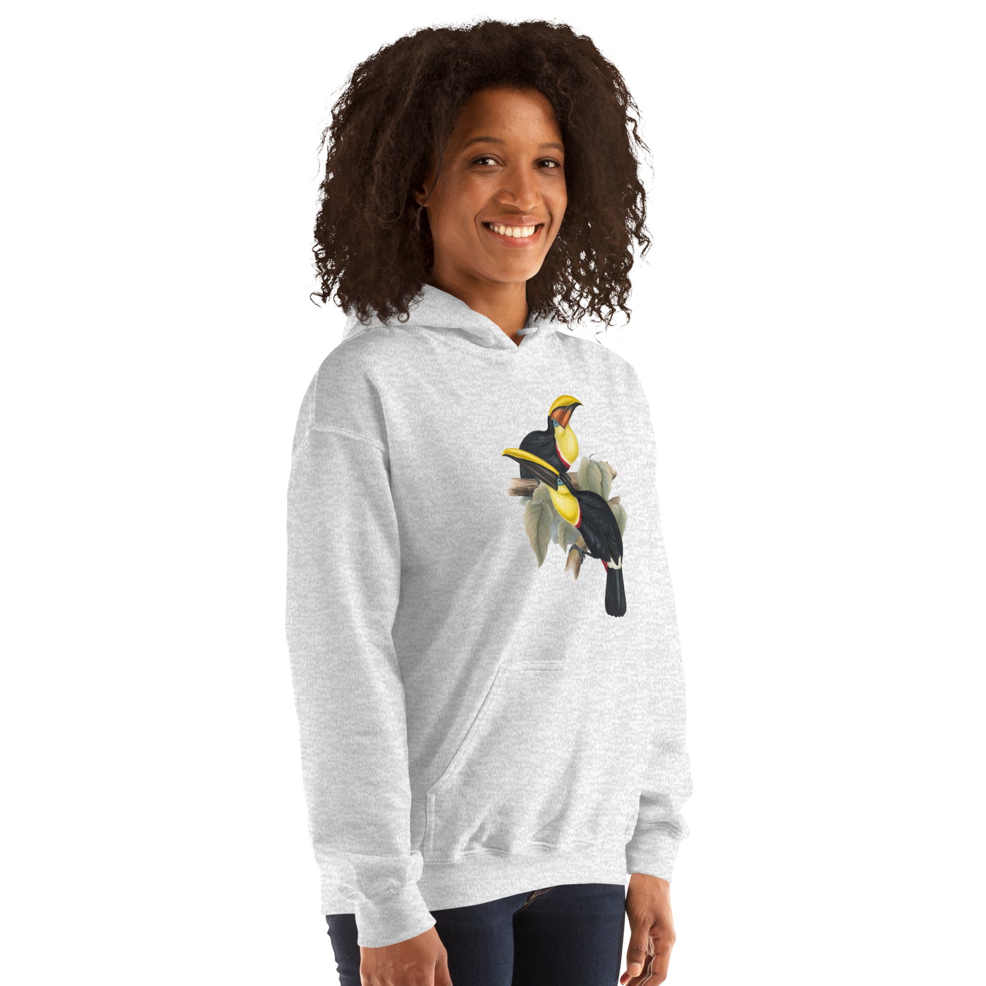 Unisex Hoodie-Family of Toucans I