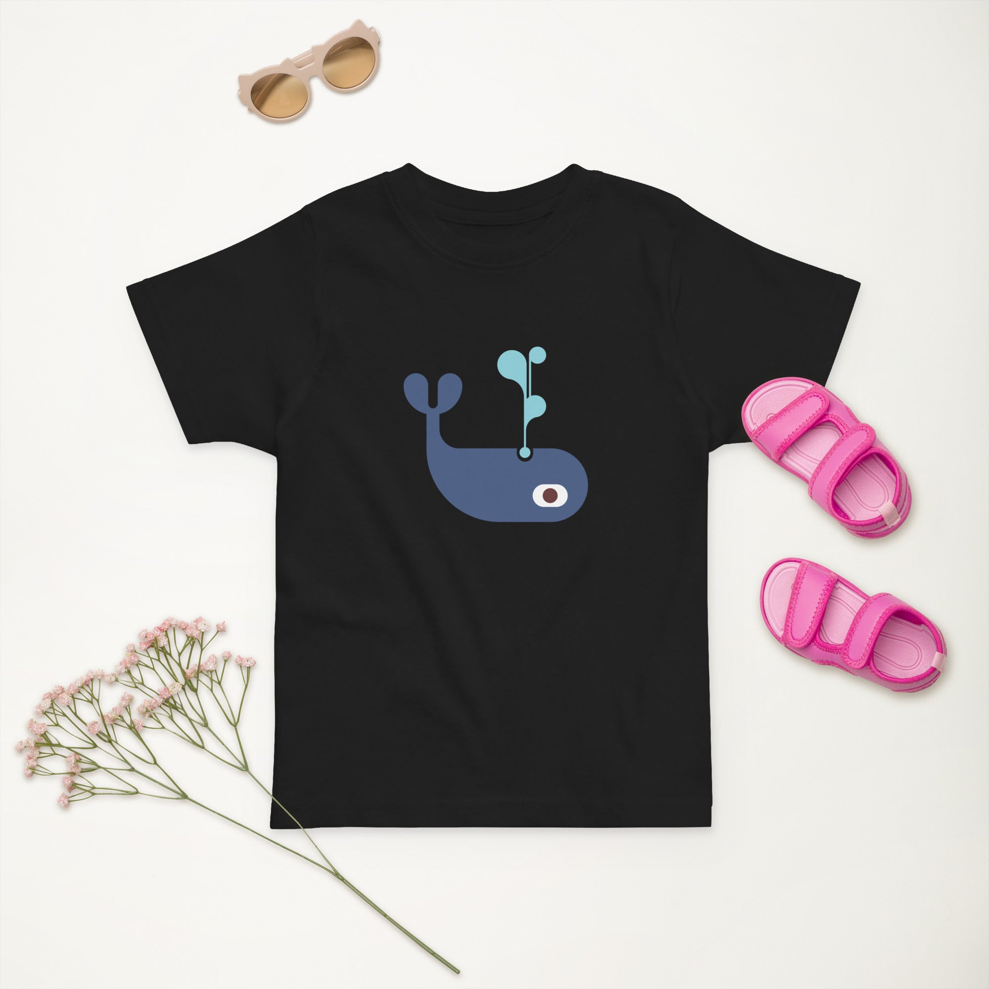 Toddler jersey t-shirt-Whale II