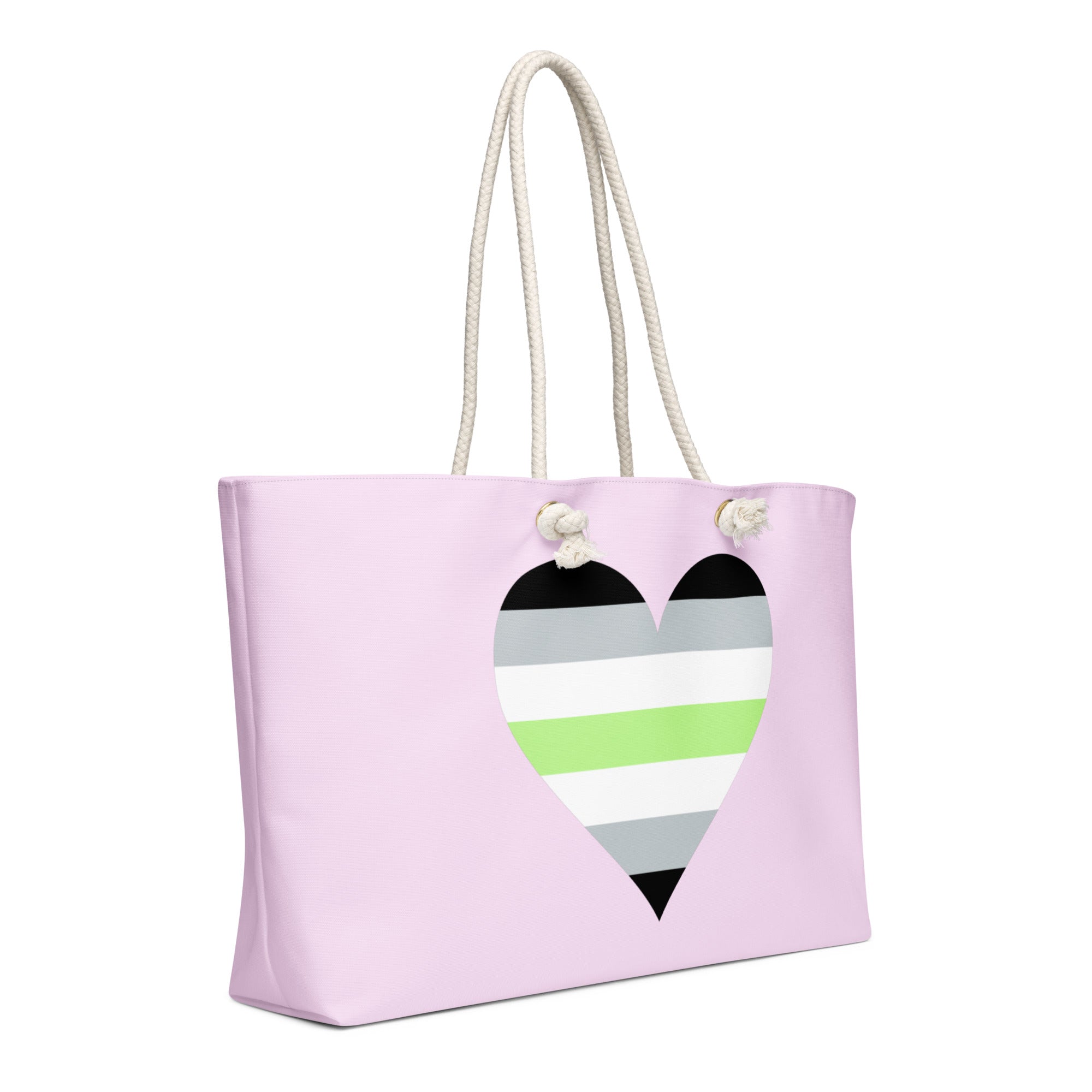 Oversized weekender bag-Agender Heart
