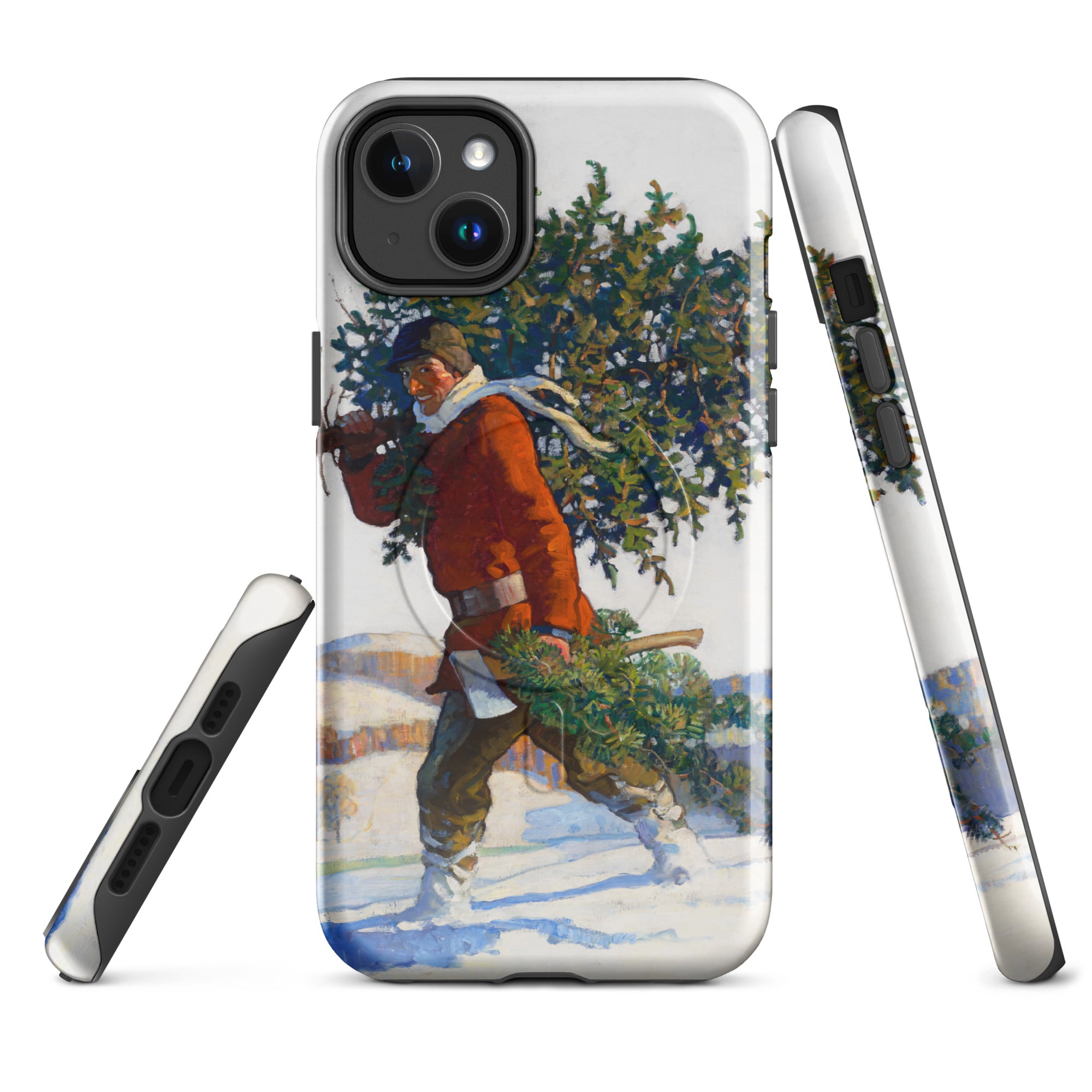 MagSafe® Tough case for iPhone®-Christmas Tree