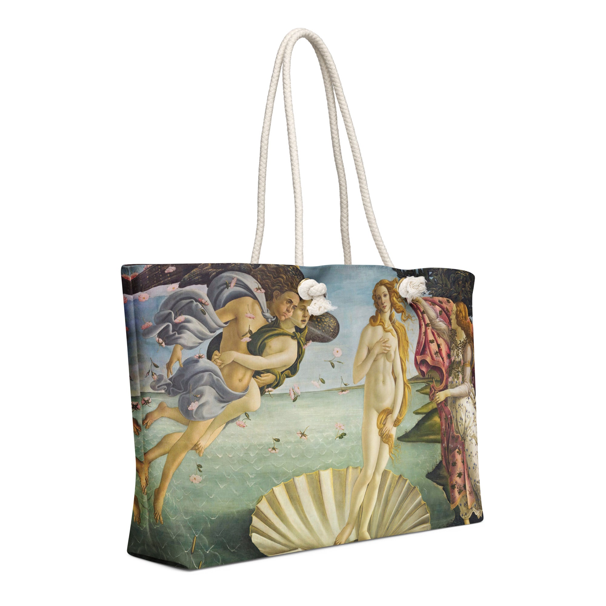 Oversized weekender bag-Birth of Venus