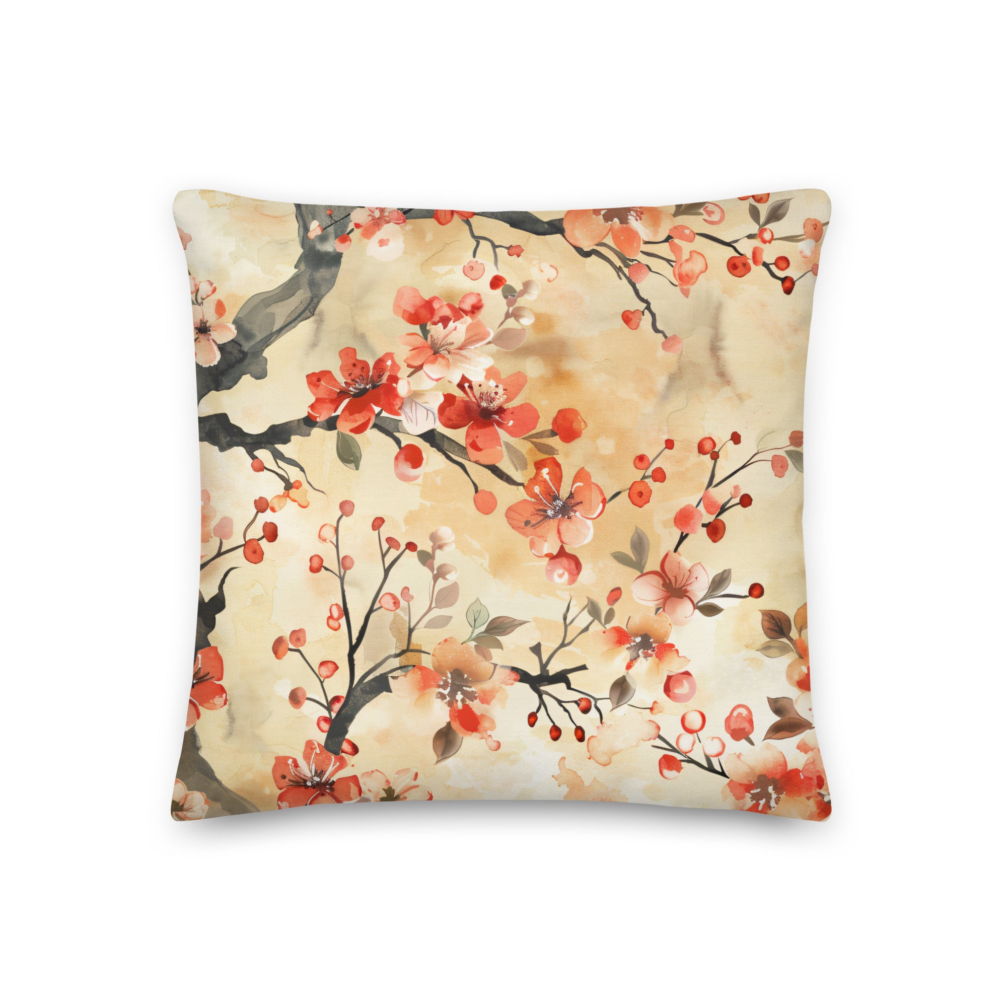Premium Pillow-Traditional Japanese Arts II