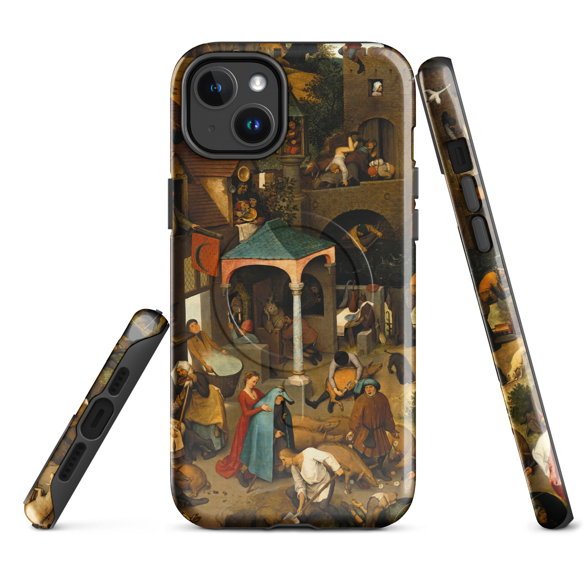 MagSafe® Tough case for iPhone®-Netherlandish Proverbs