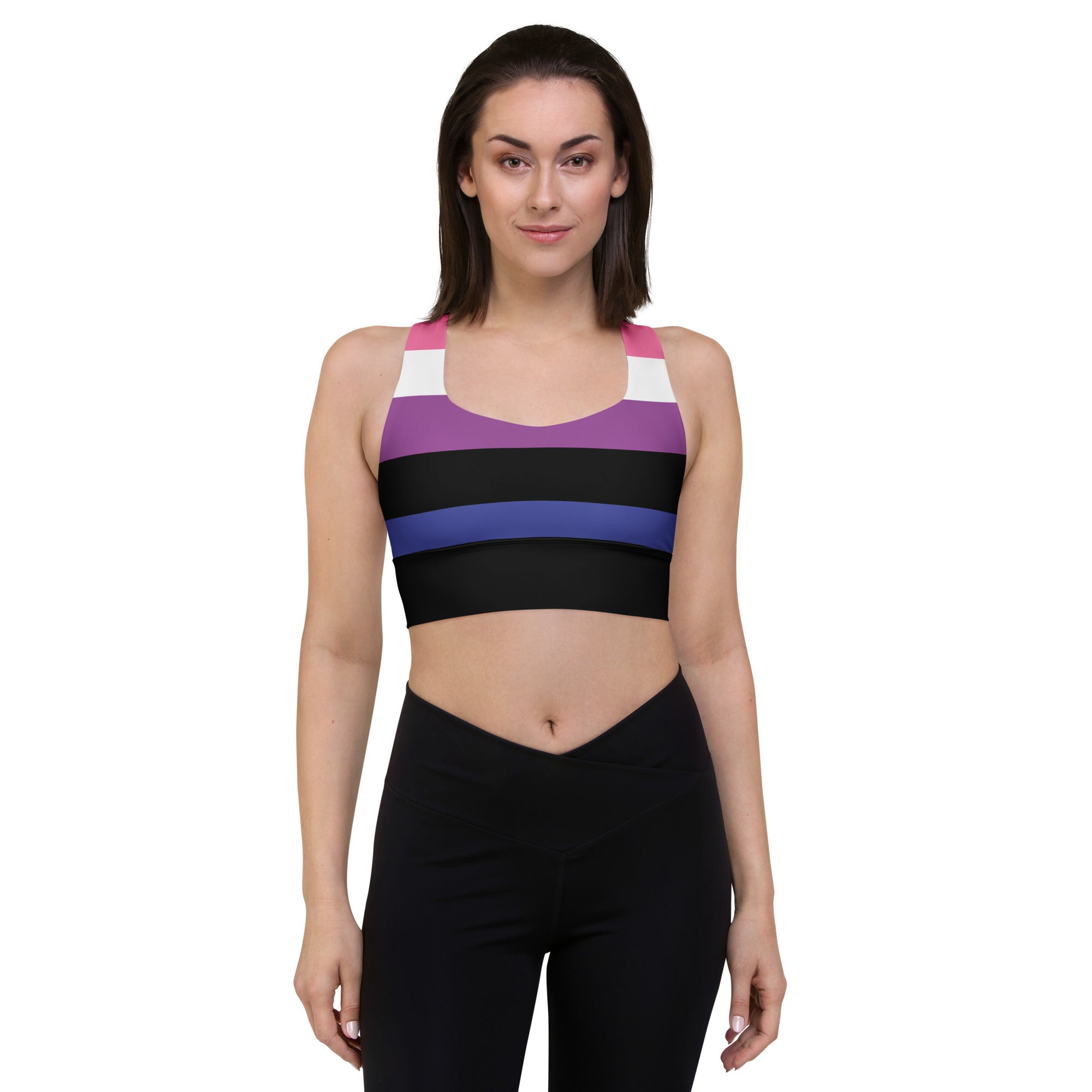 Longline sports bra- Genderfluid