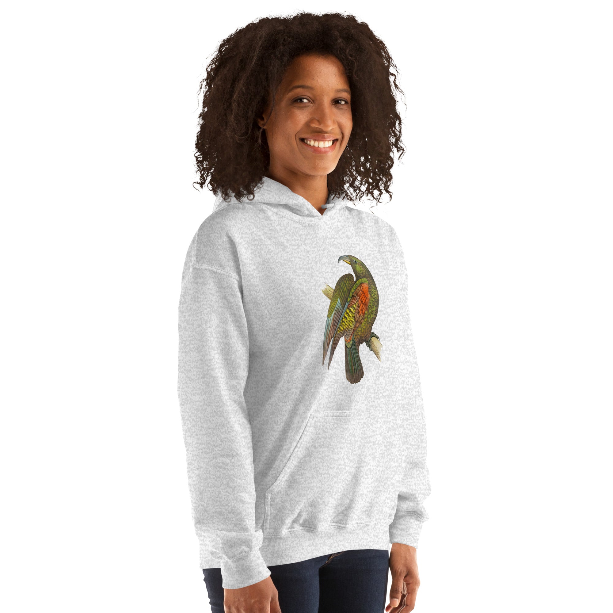 Unisex Hoodie-Mountain Parrot of New Zealand