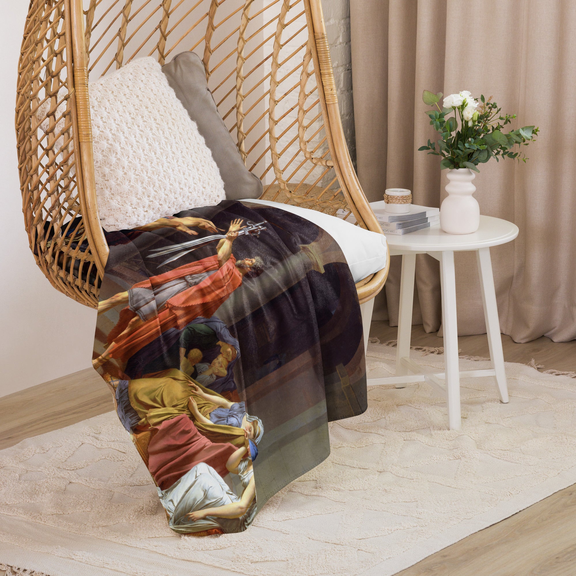 Sherpa blanket-Oath of the Horatii