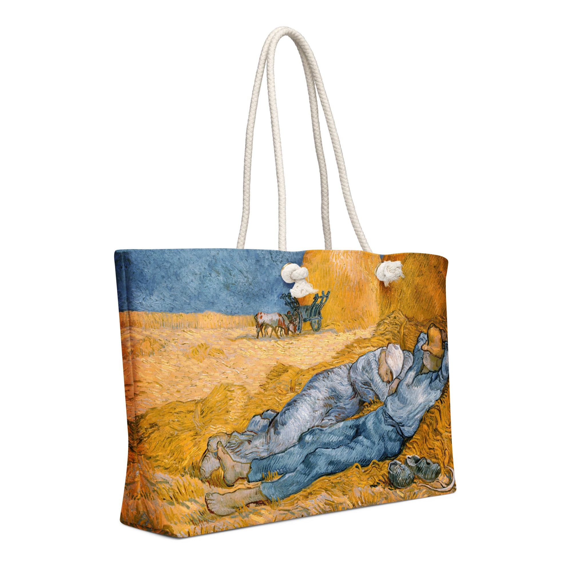 Oversized weekender bag-Noon Rest from the Work