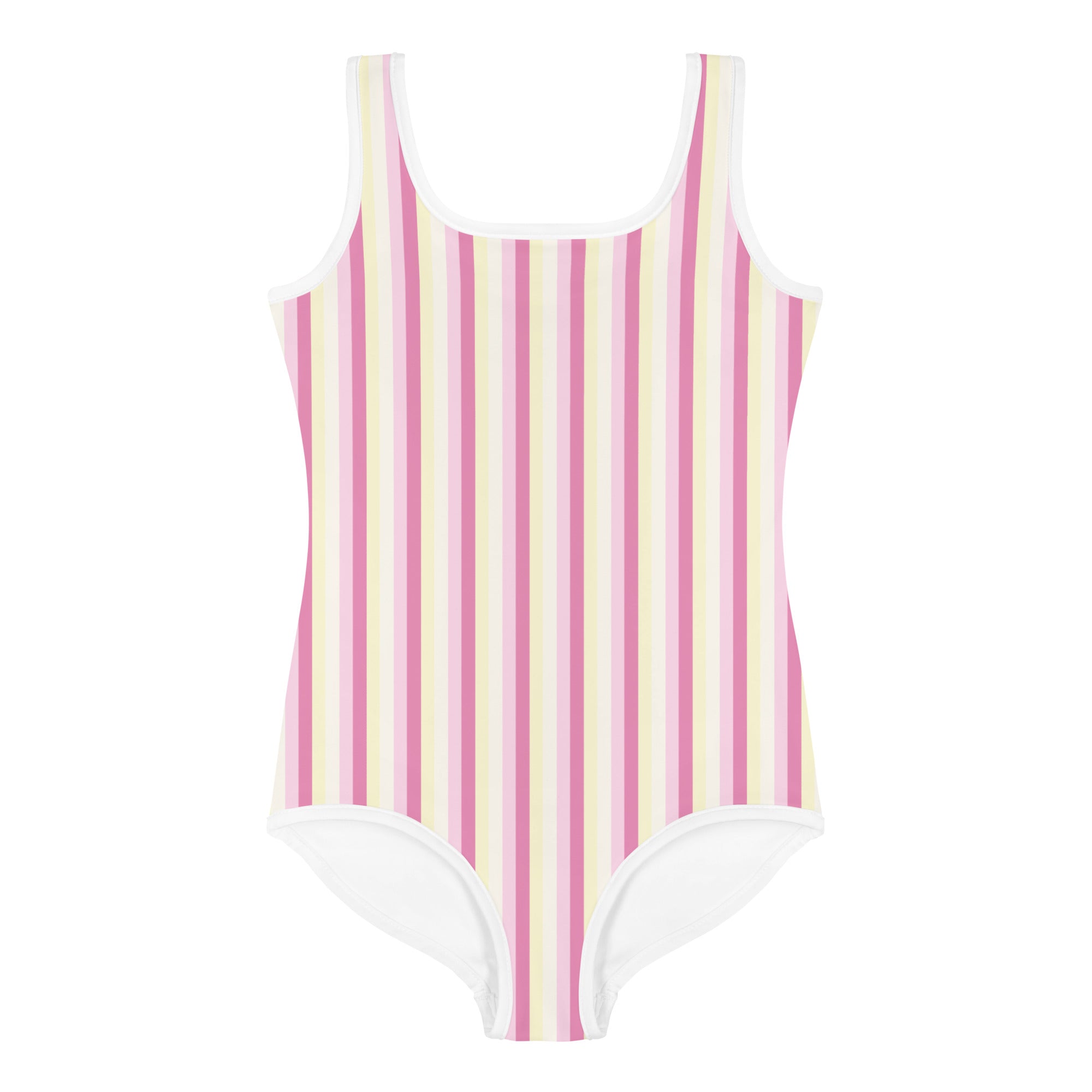 Colorful Striped Kids Swimsuit II