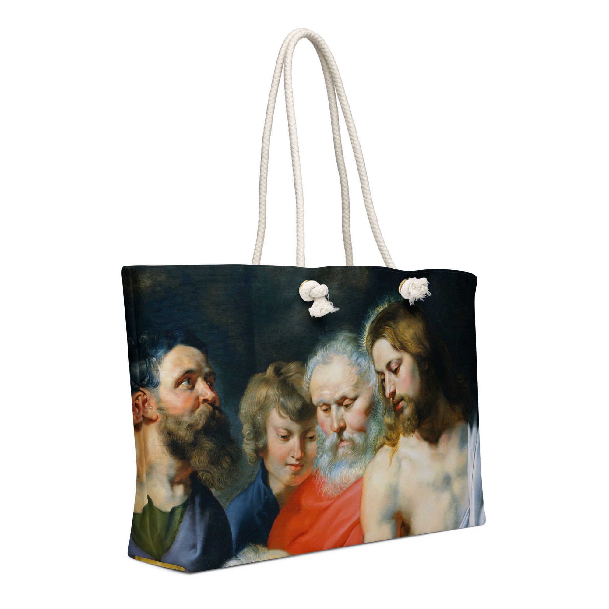 Oversized weekender bag-Christ Charge to Peter