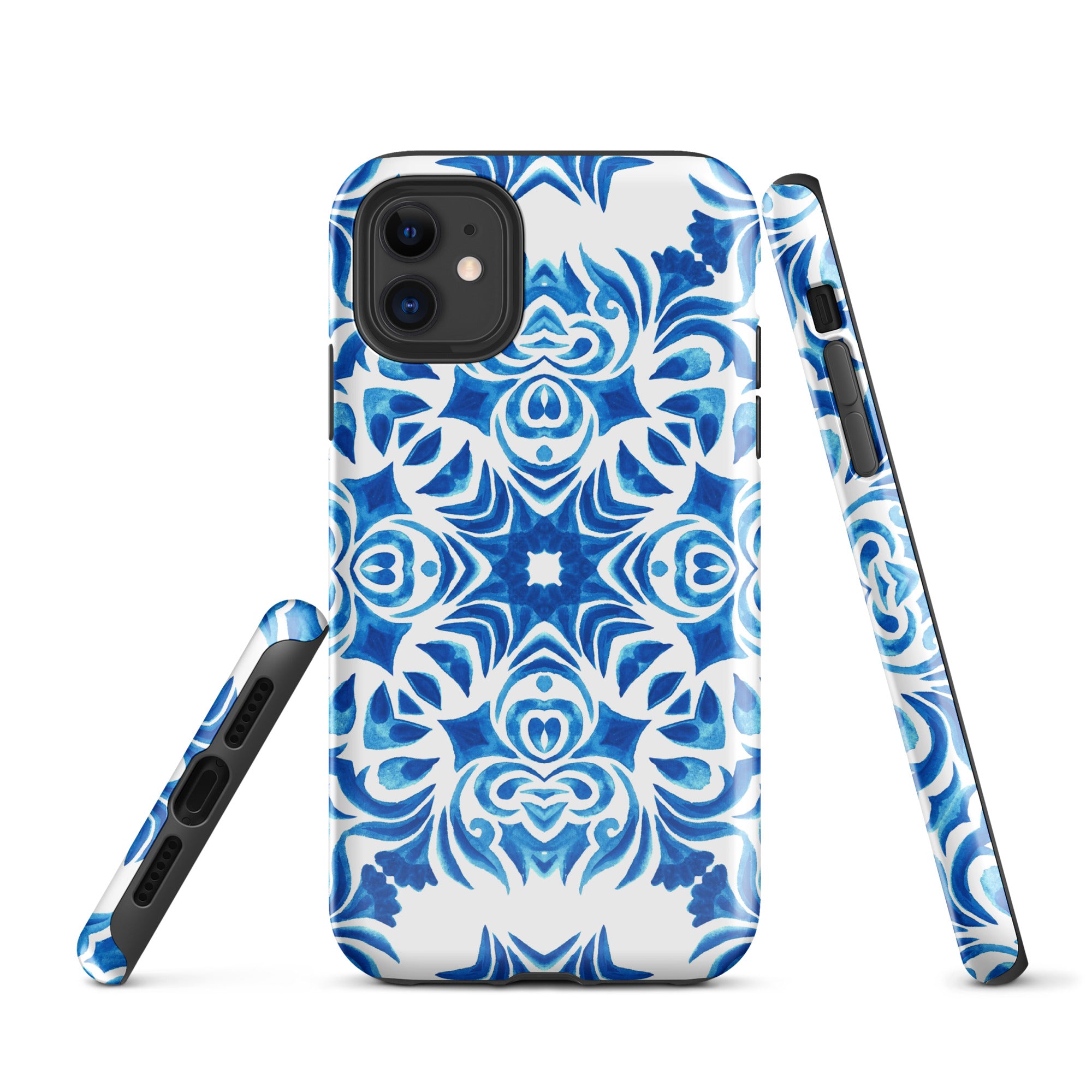 Tough Case for iPhone®- Majolica Pattern III