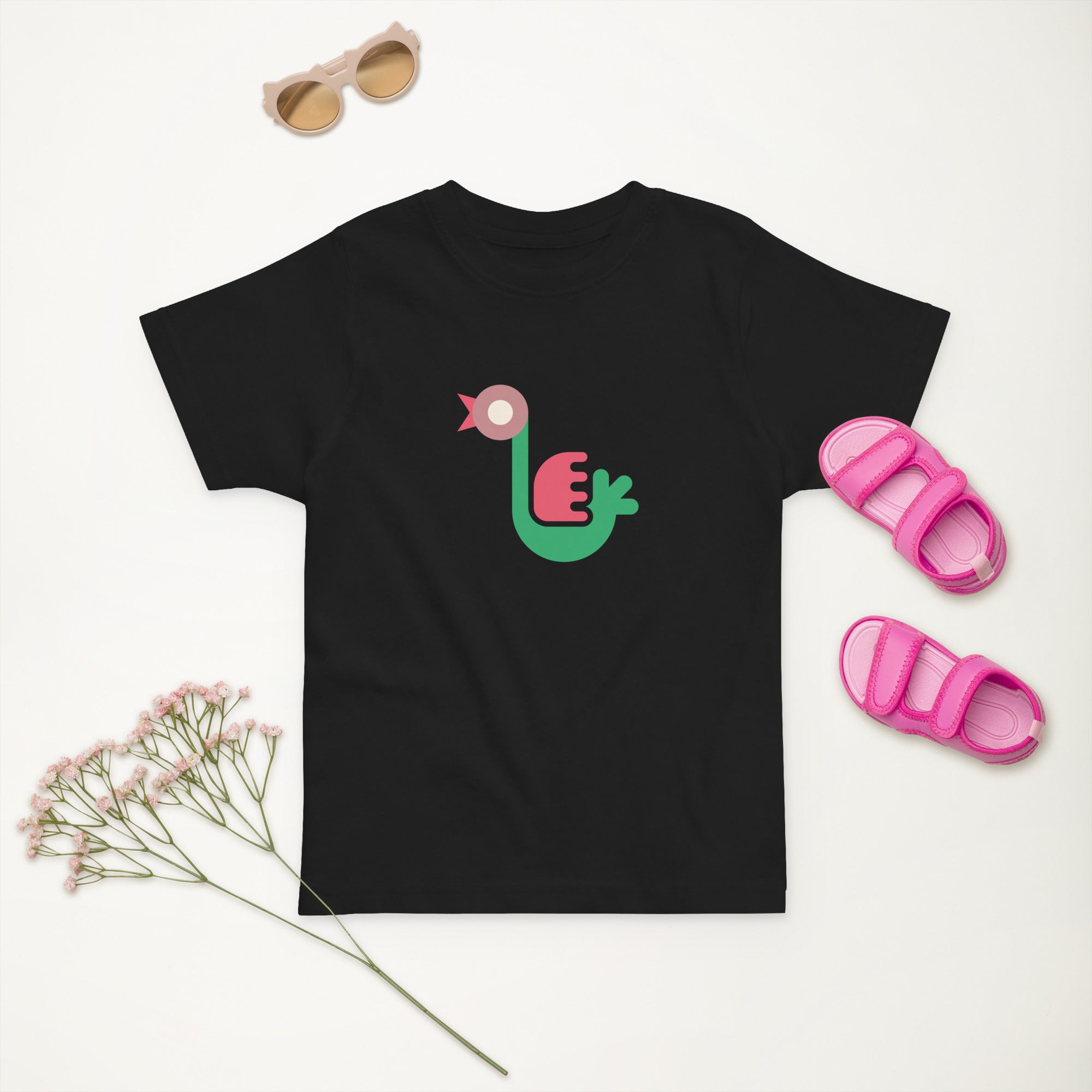 Toddler jersey t-shirt-Goose