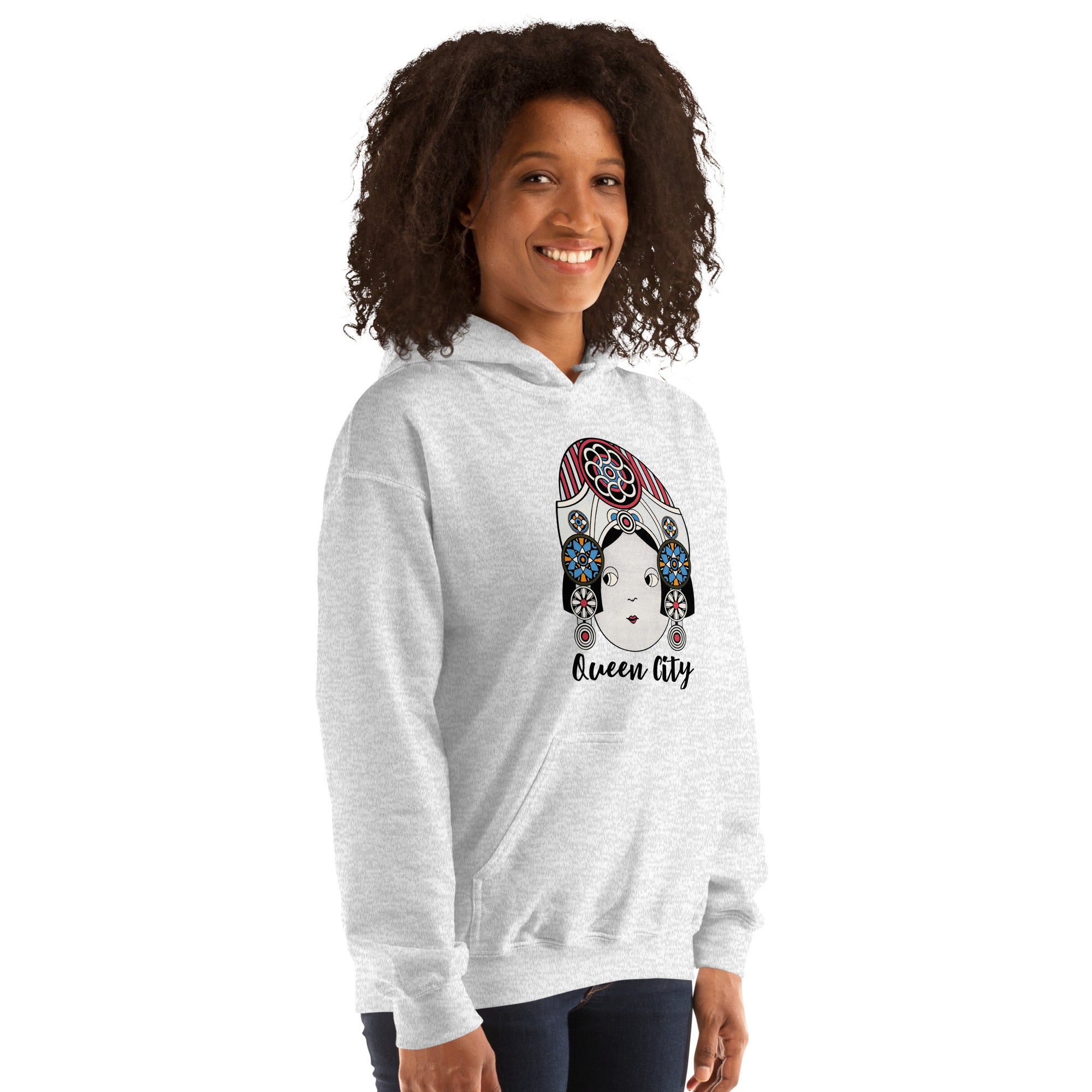 Unisex Hoodie-Queen City XII