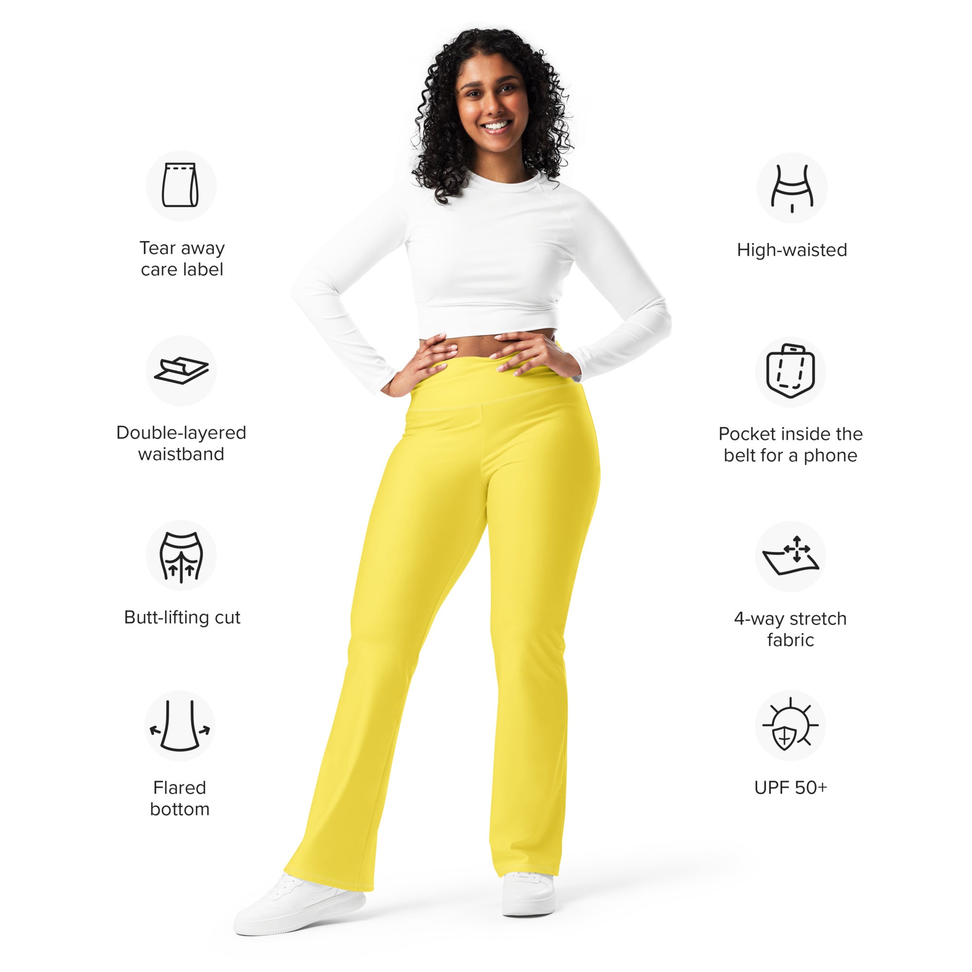 Flare leggings- Paris Daisy