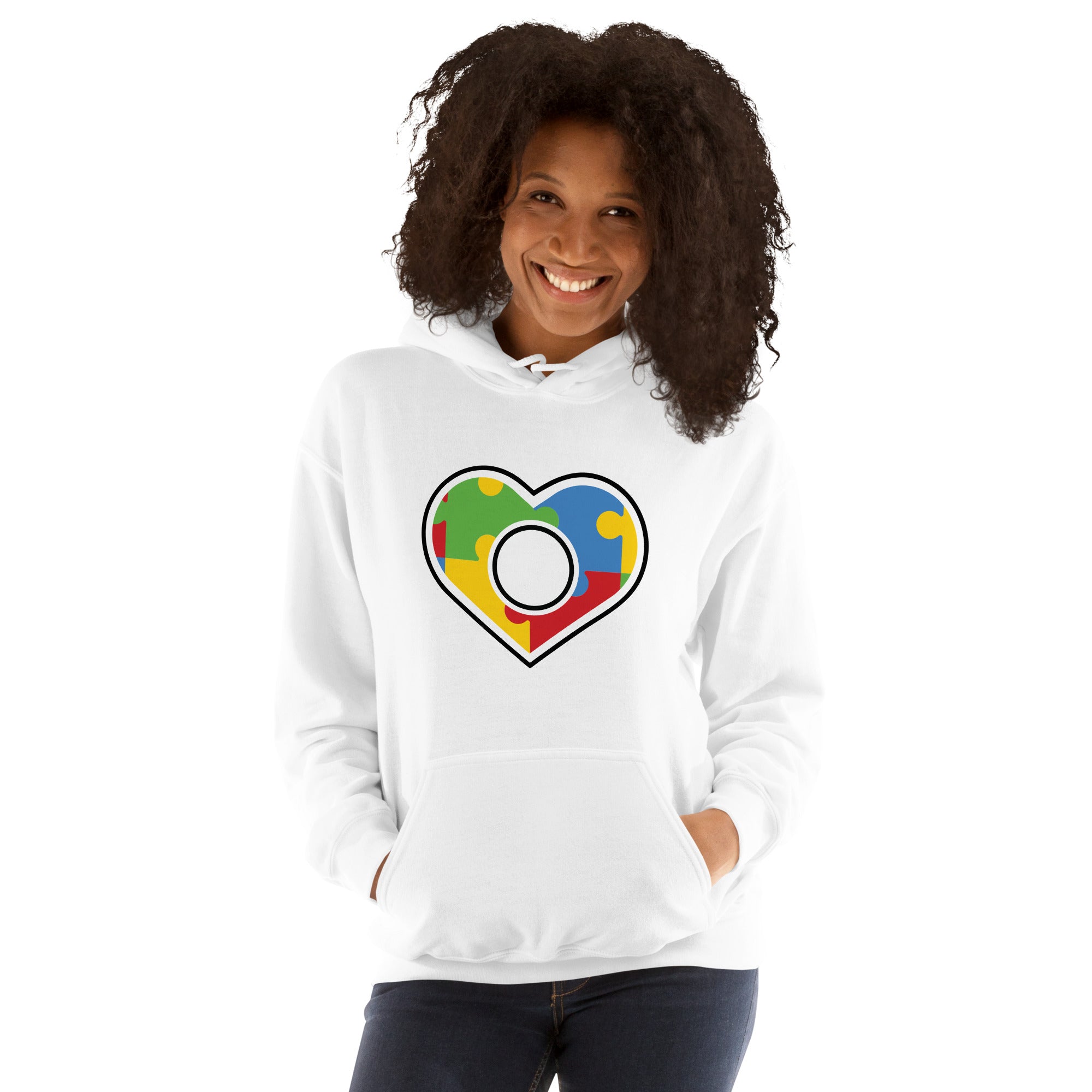 Unisex Hoodie- Heart