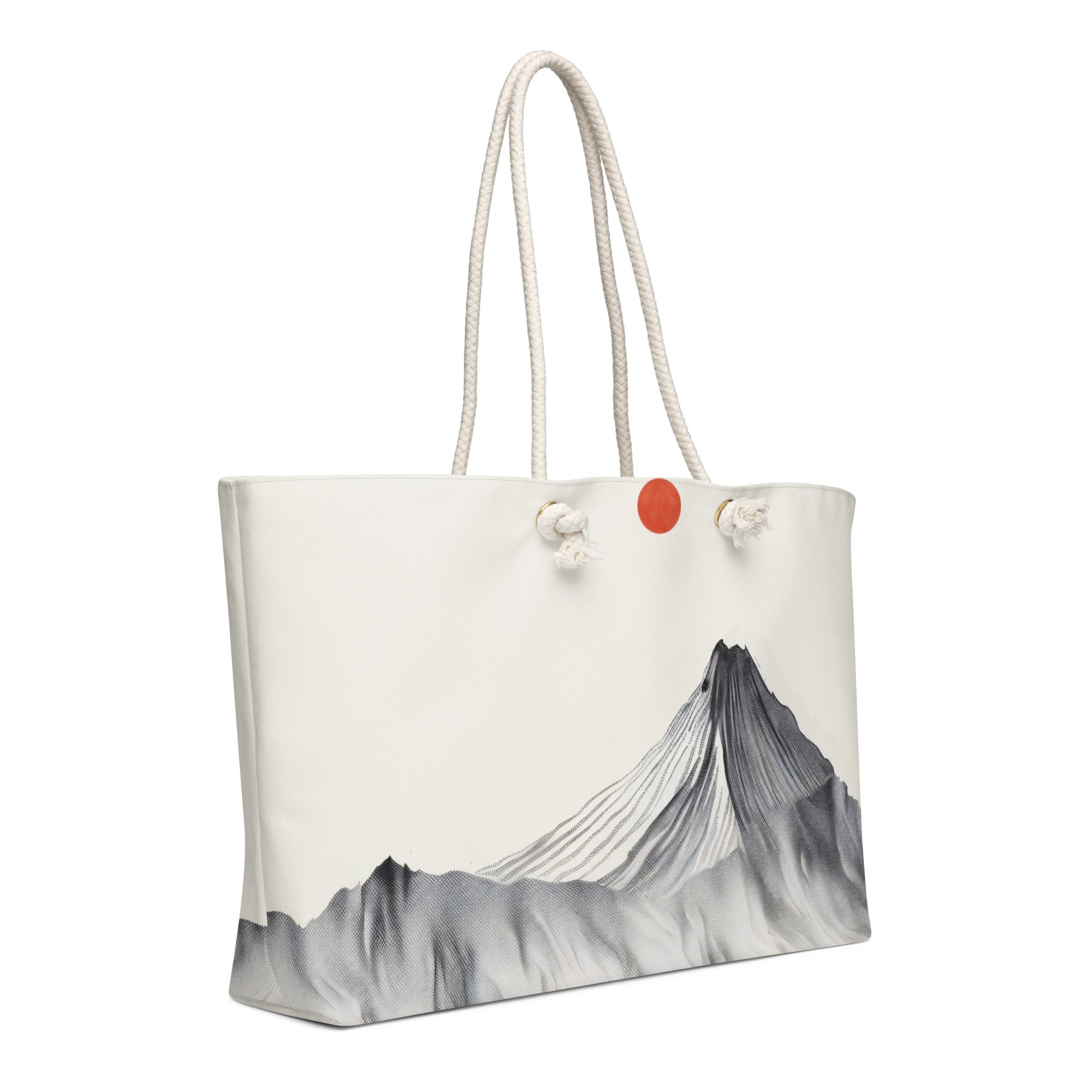 Oversized weekender bag-Japanese Art I